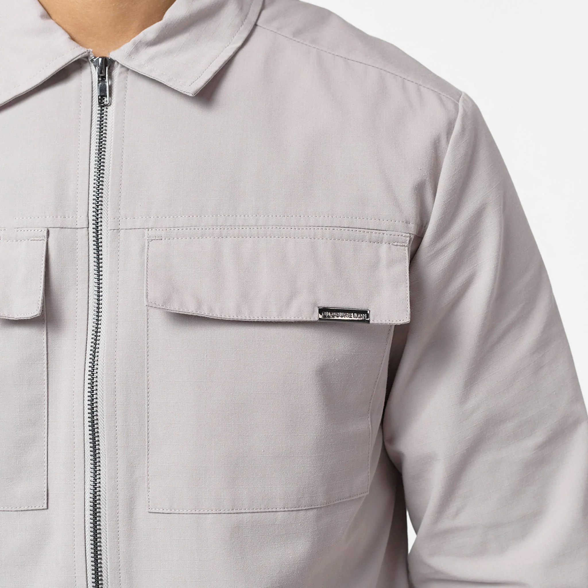 Smart Utility Overshirt | Dark Stone - Image 3