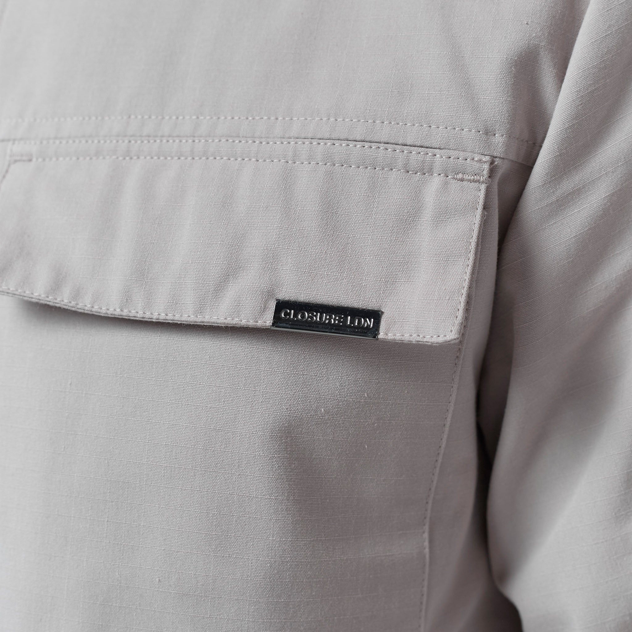 Smart Utility Overshirt | Dark Stone - Image 4