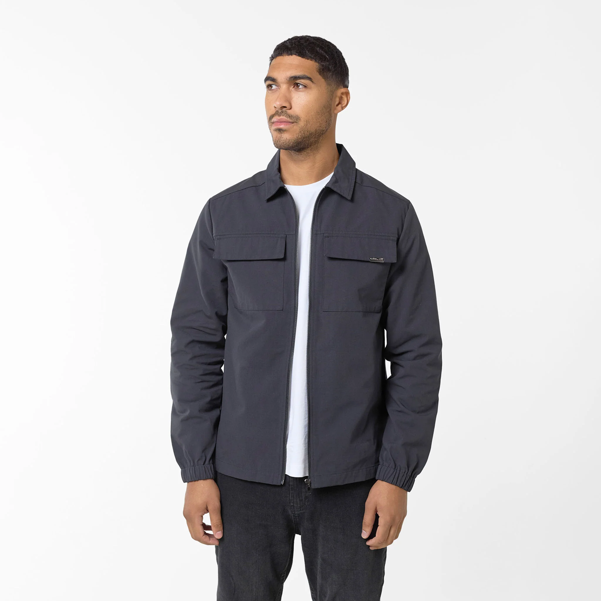 Smart Utility Overshirt | Navy - Image 2