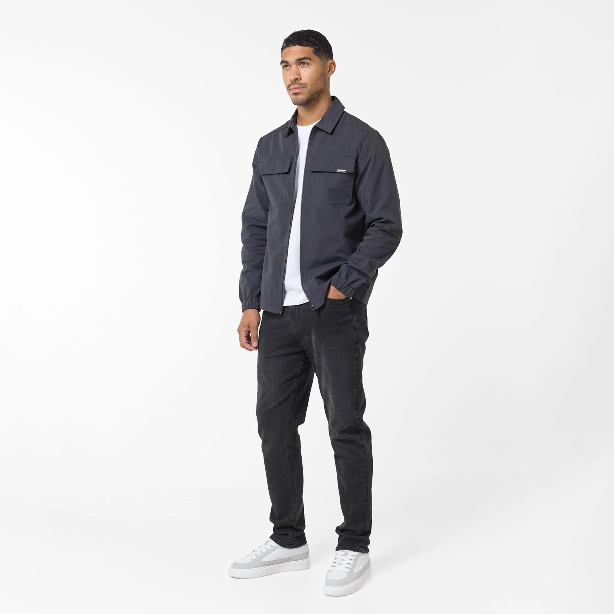 Smart Utility Overshirt | Navy - Image 3