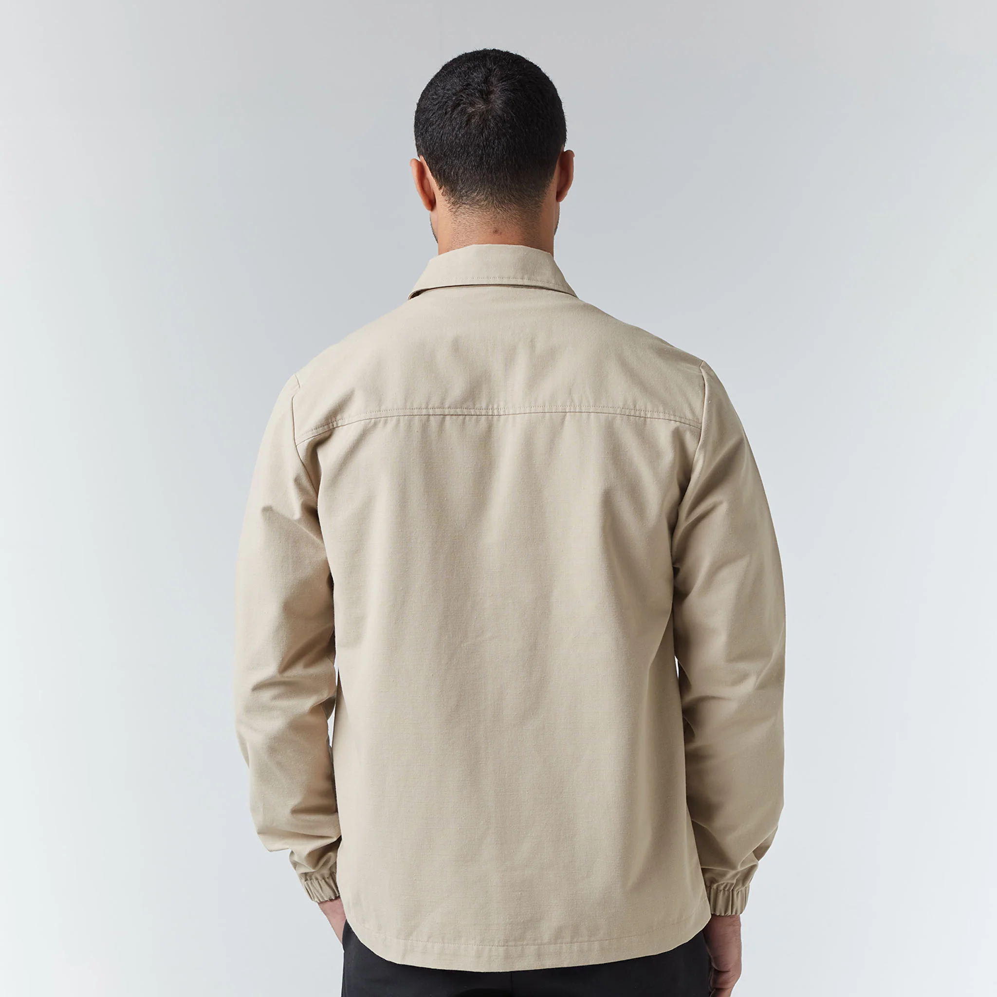 Smart Utility Overshirt | Sand - Image 8