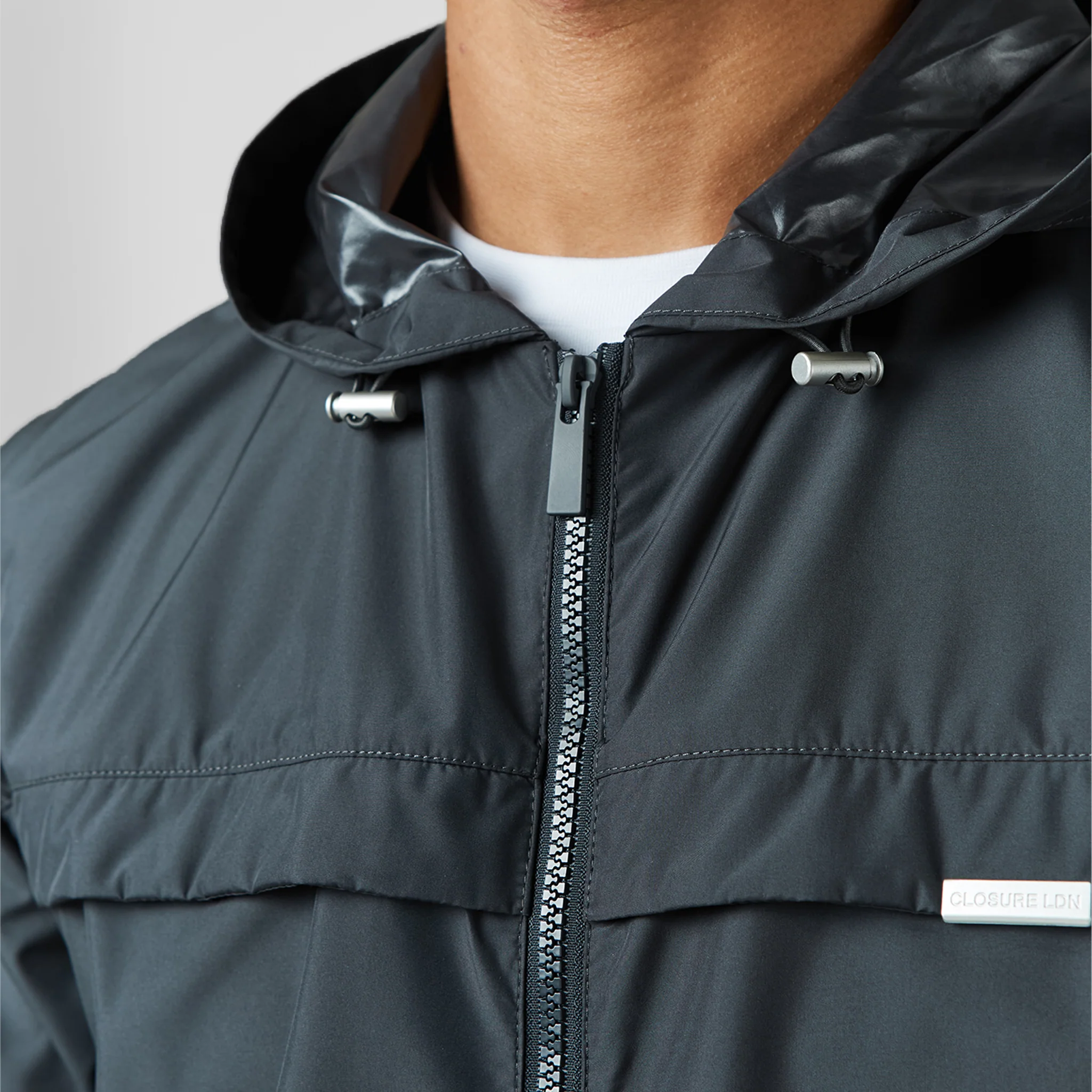 Smart Windbreaker | Charcoal - Image 3