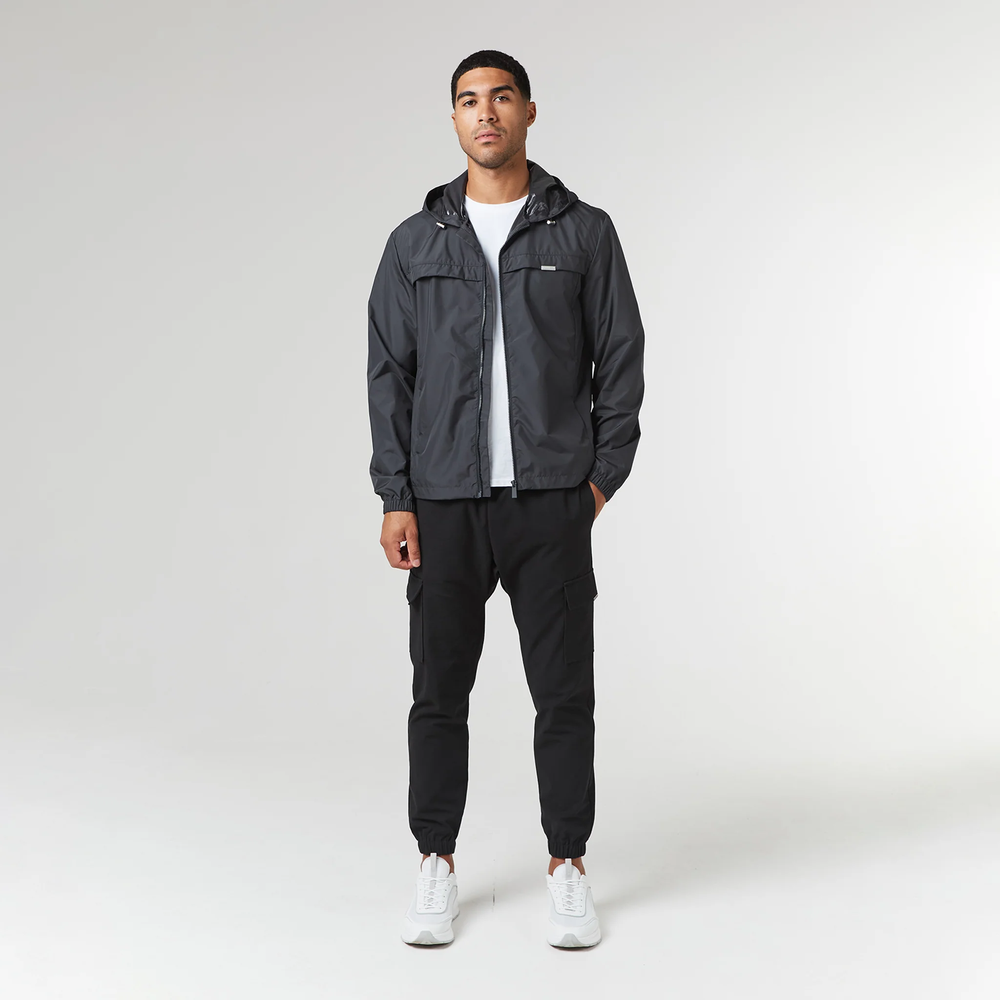Smart Windbreaker | Charcoal - Image 9
