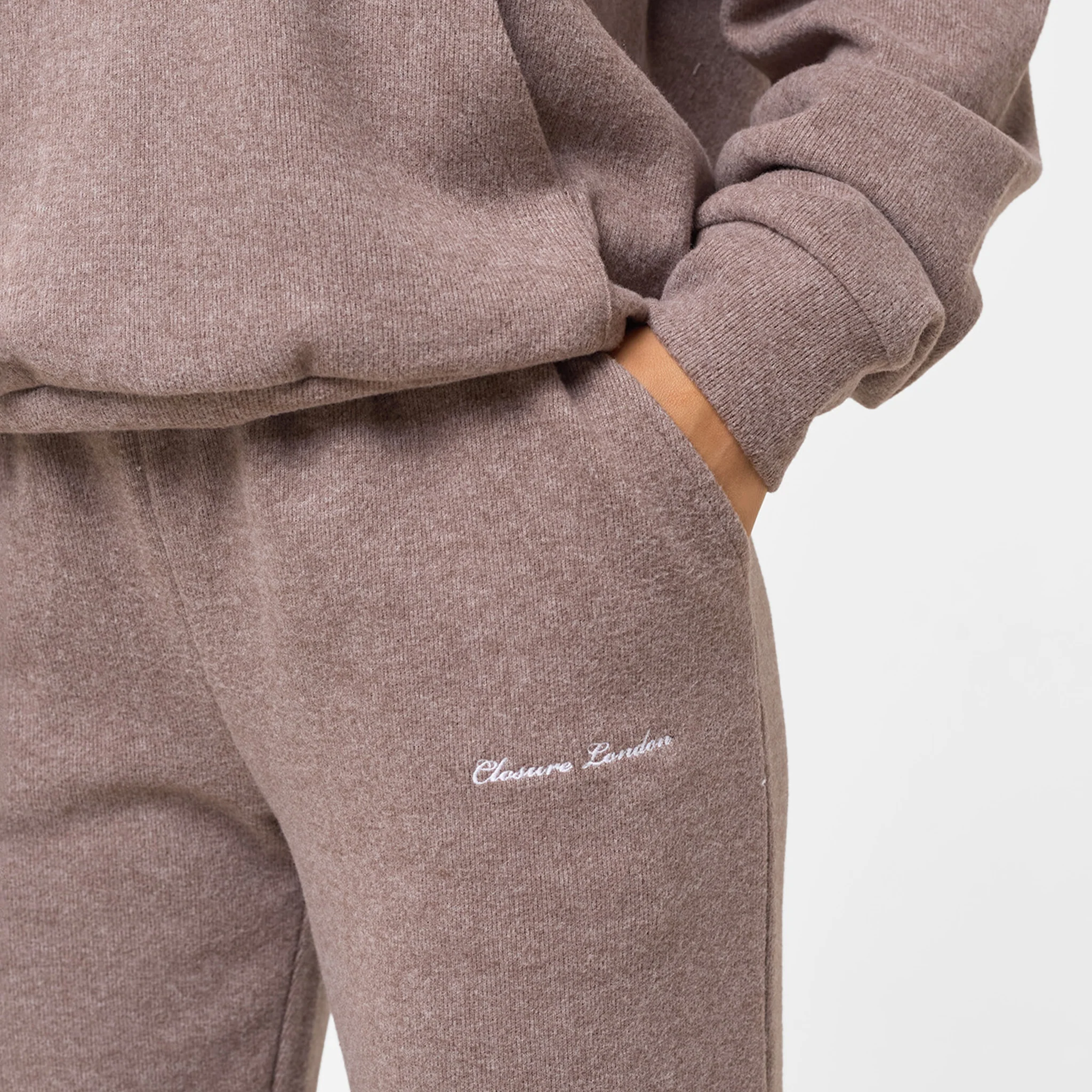 Soft Knit Tracksuit I Brown - Image 5