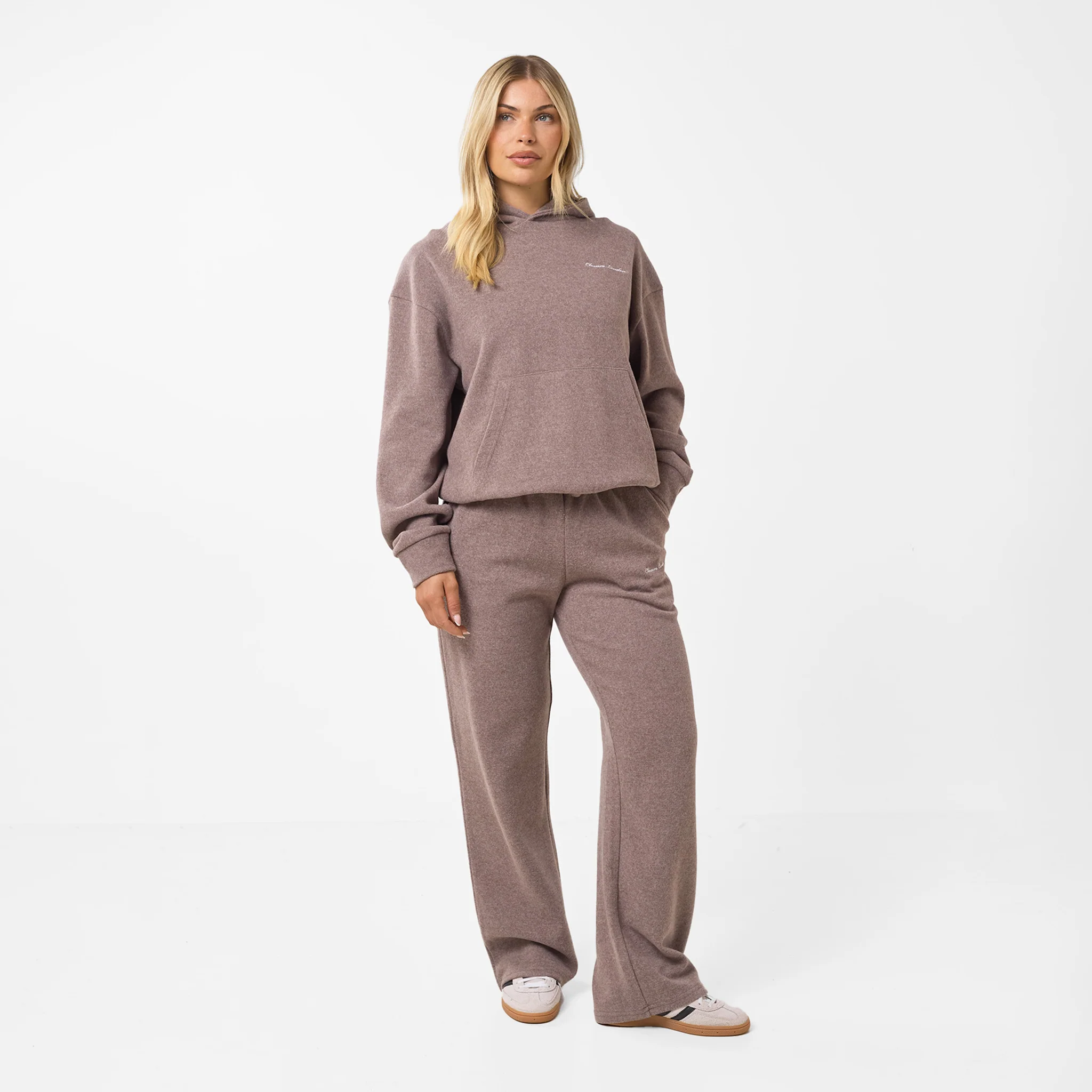 Soft Knit Tracksuit I Brown - Image 9