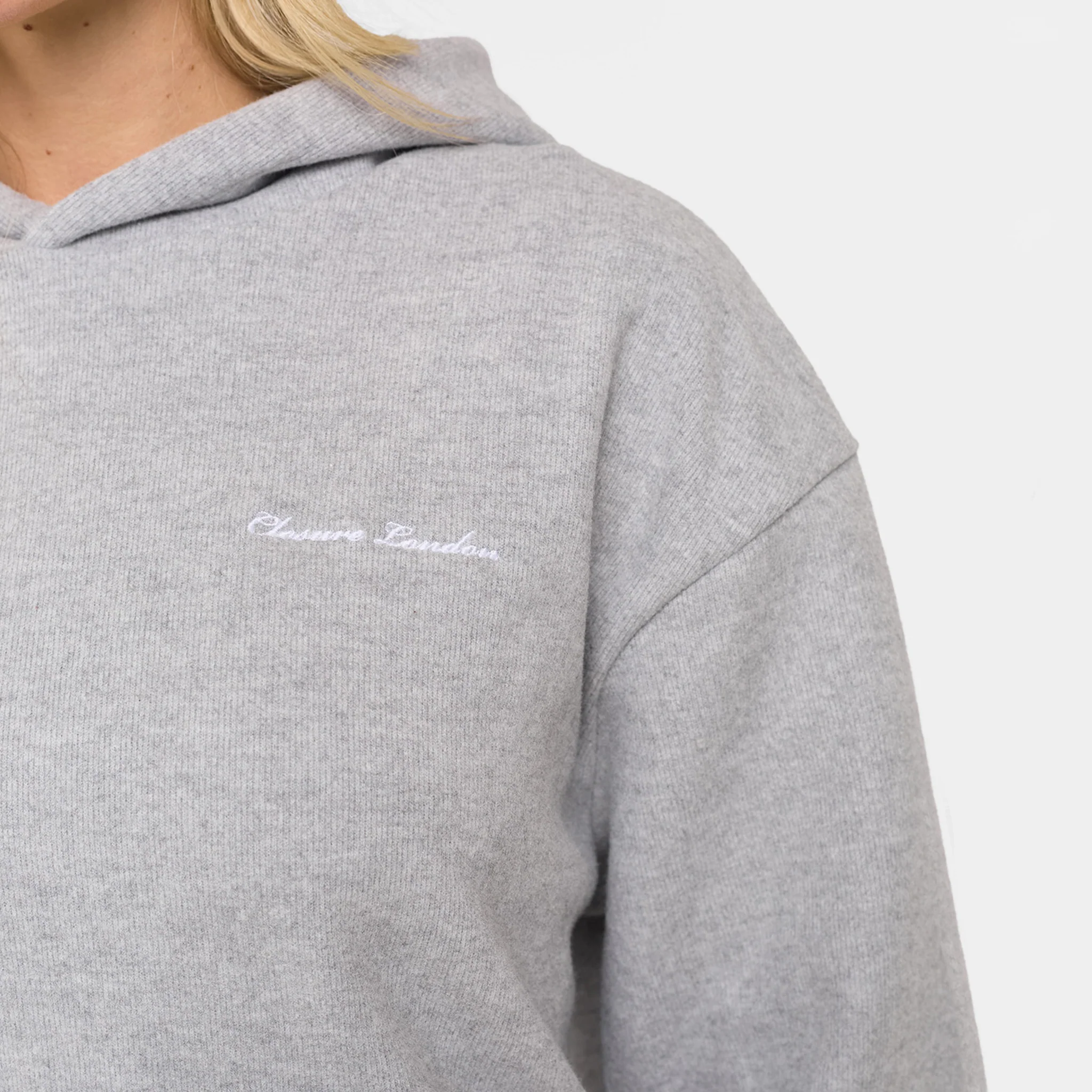 Soft Knit Tracksuit I Grey Marl - Image 4