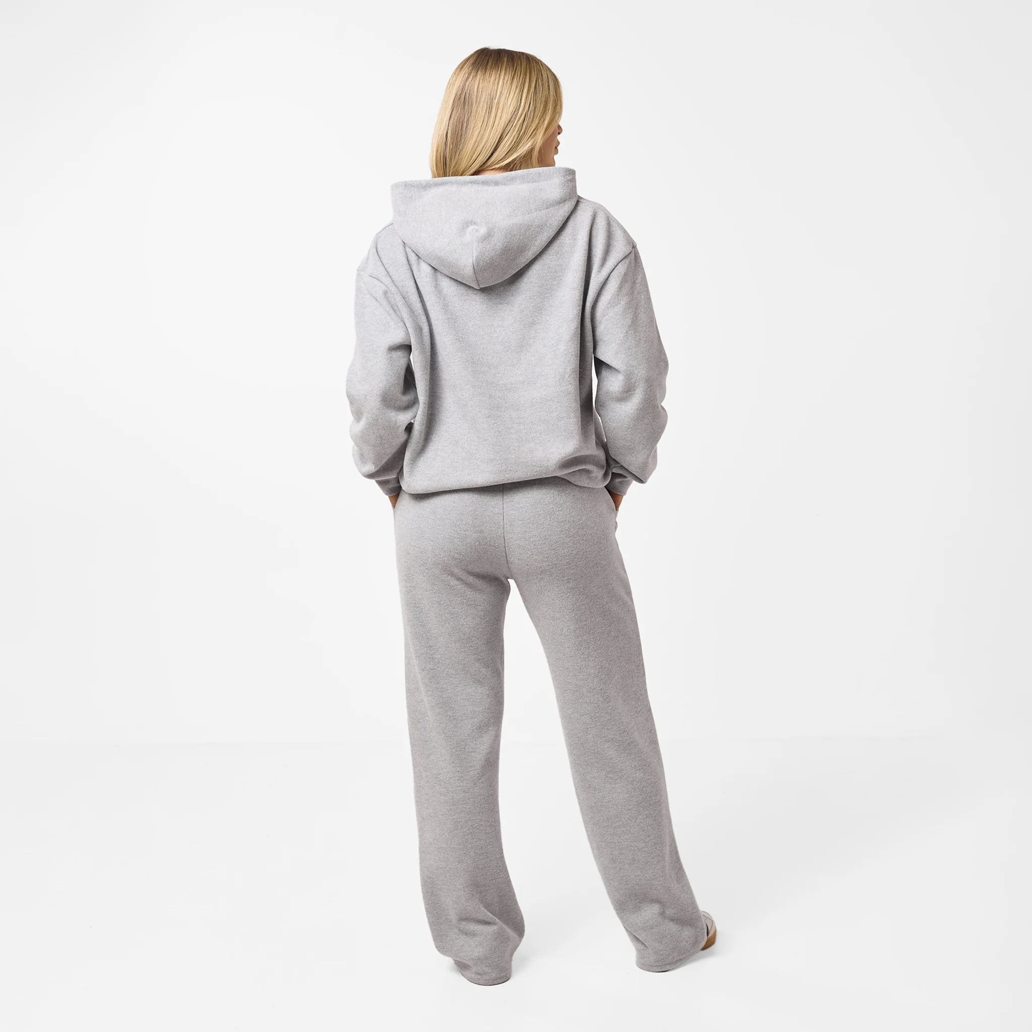 Soft Knit Tracksuit I Grey Marl - Image 8