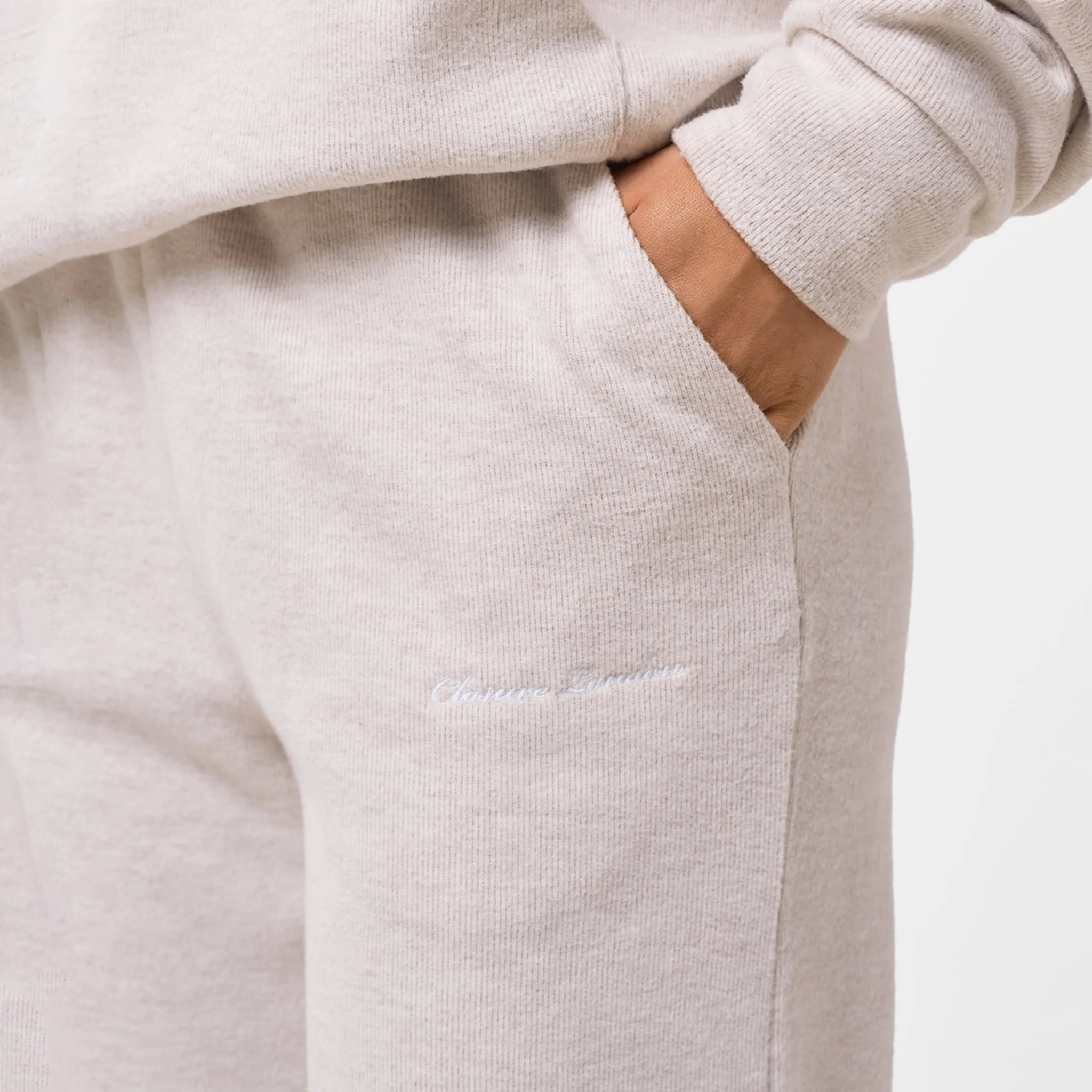 Soft Knit Tracksuit | Oatmeal - Image 6