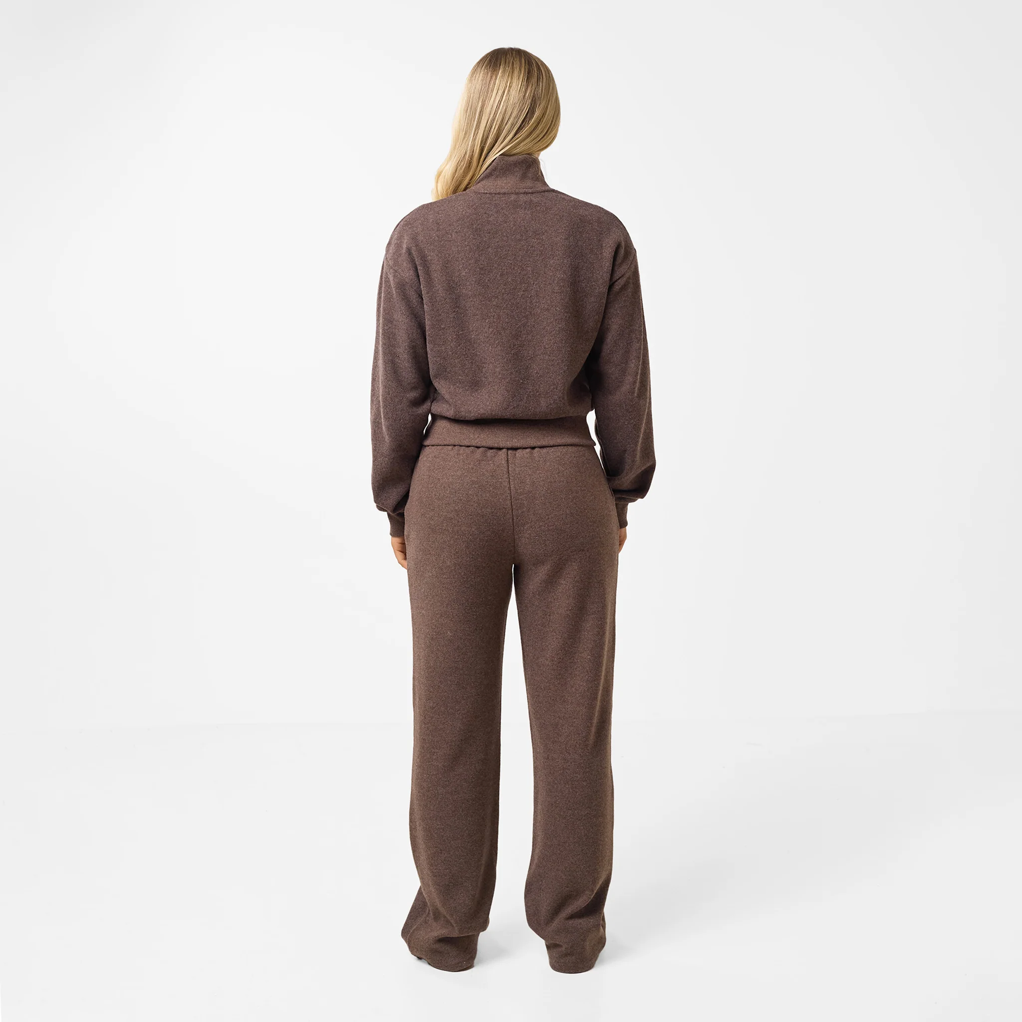 Soft Knit Bomber I Coffee - Image 5