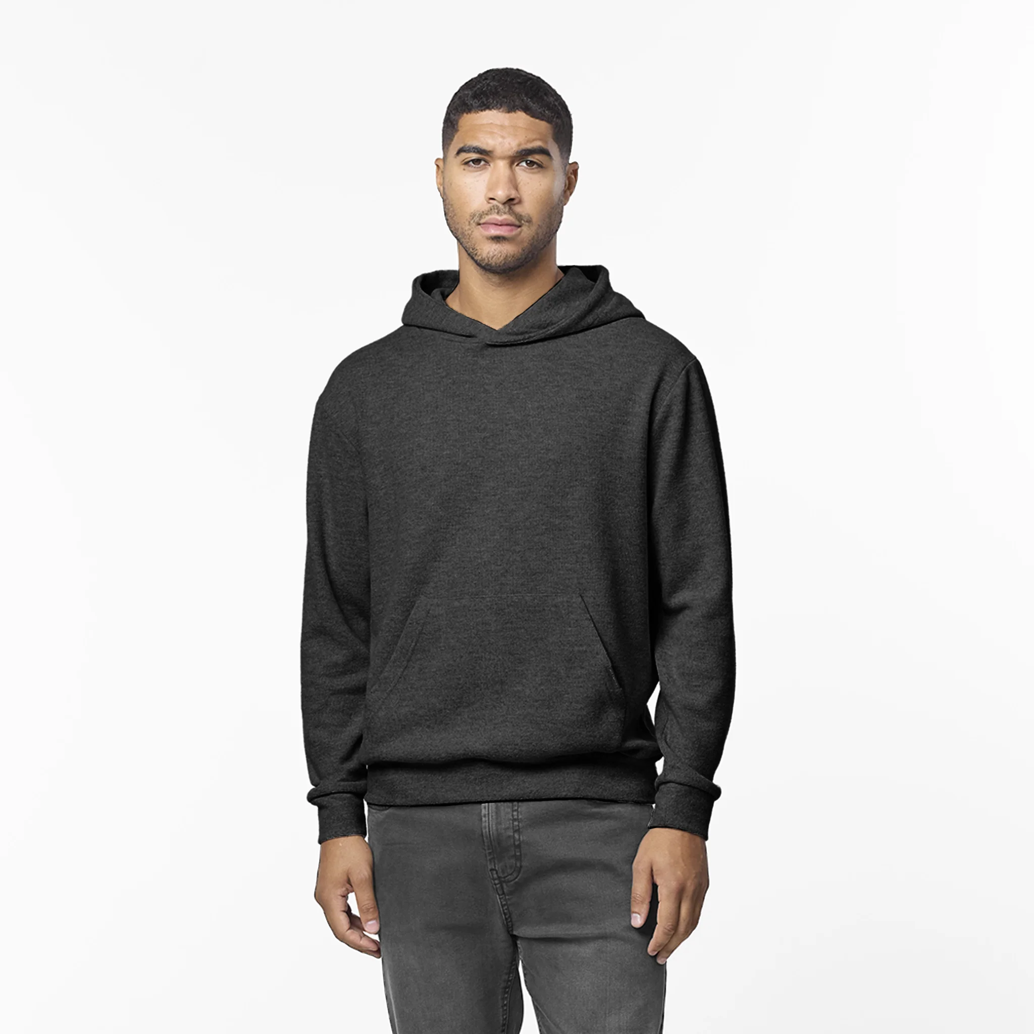 Soft Knit Hoodie | Charcoal