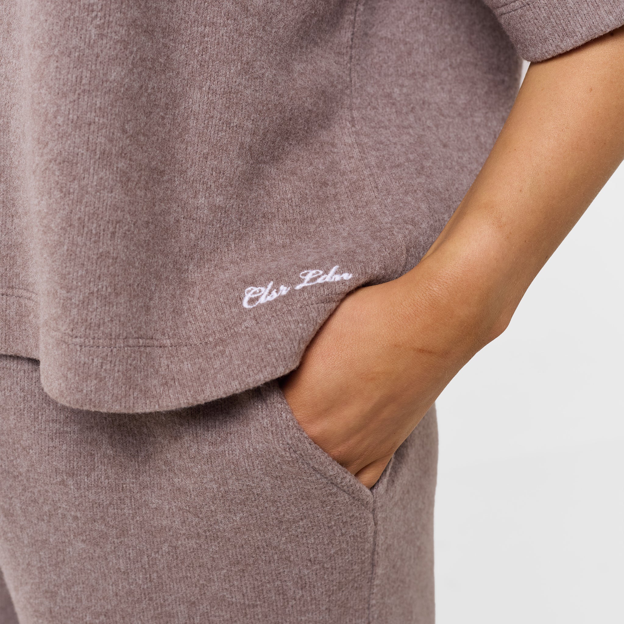 Soft Knit Twinset | Brown - Image 5