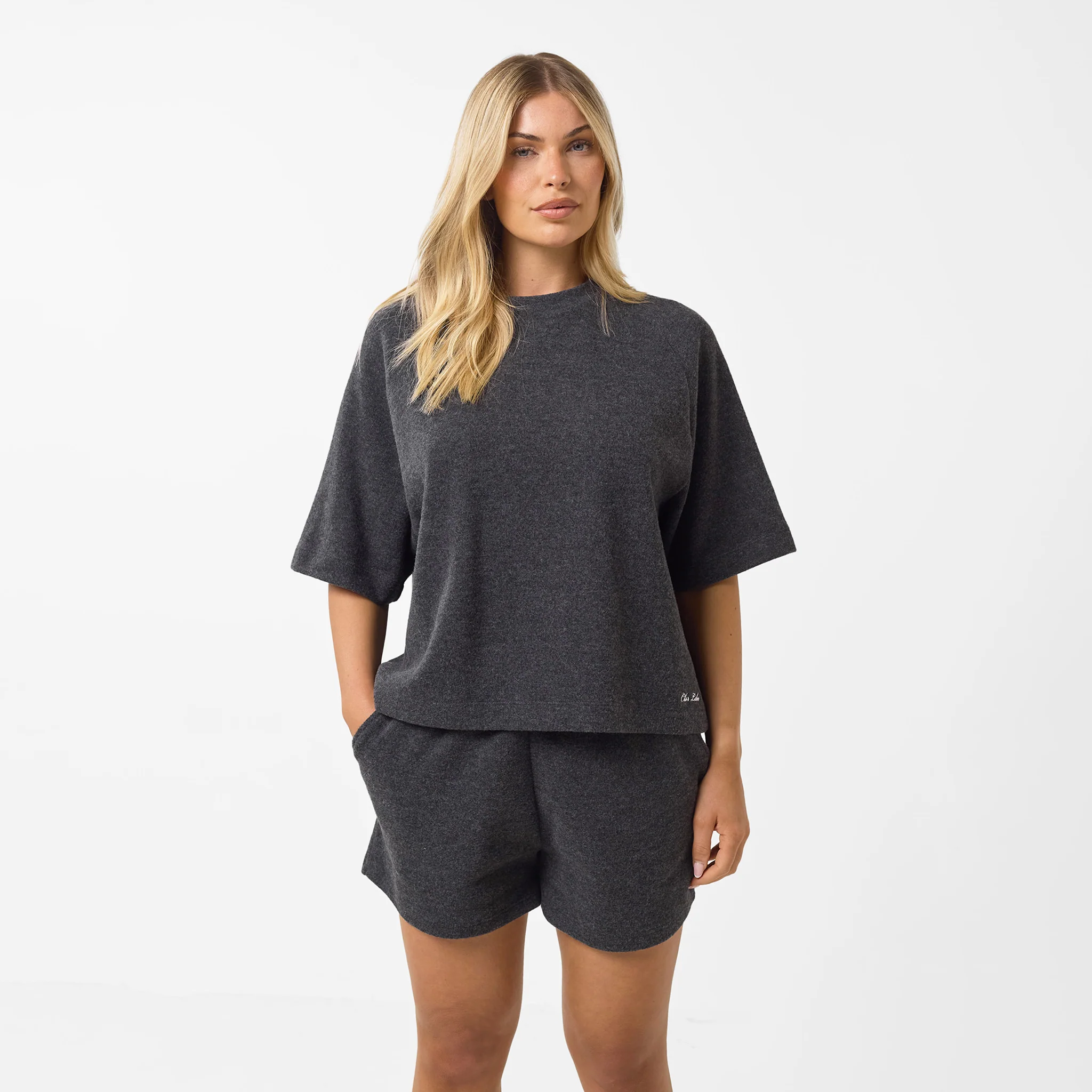 Soft Knit Twinset | Charcoal - Image 6