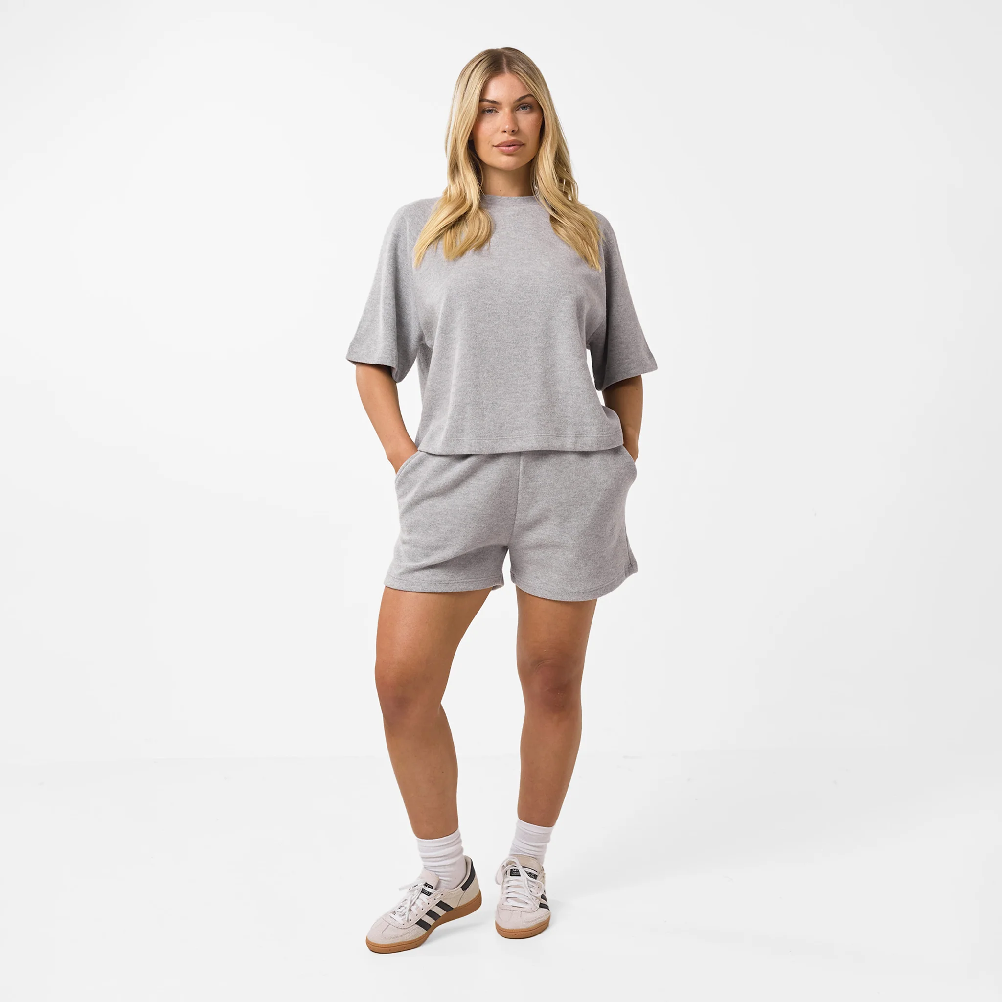 Soft Knit Twinset | Grey Marl - Image 3