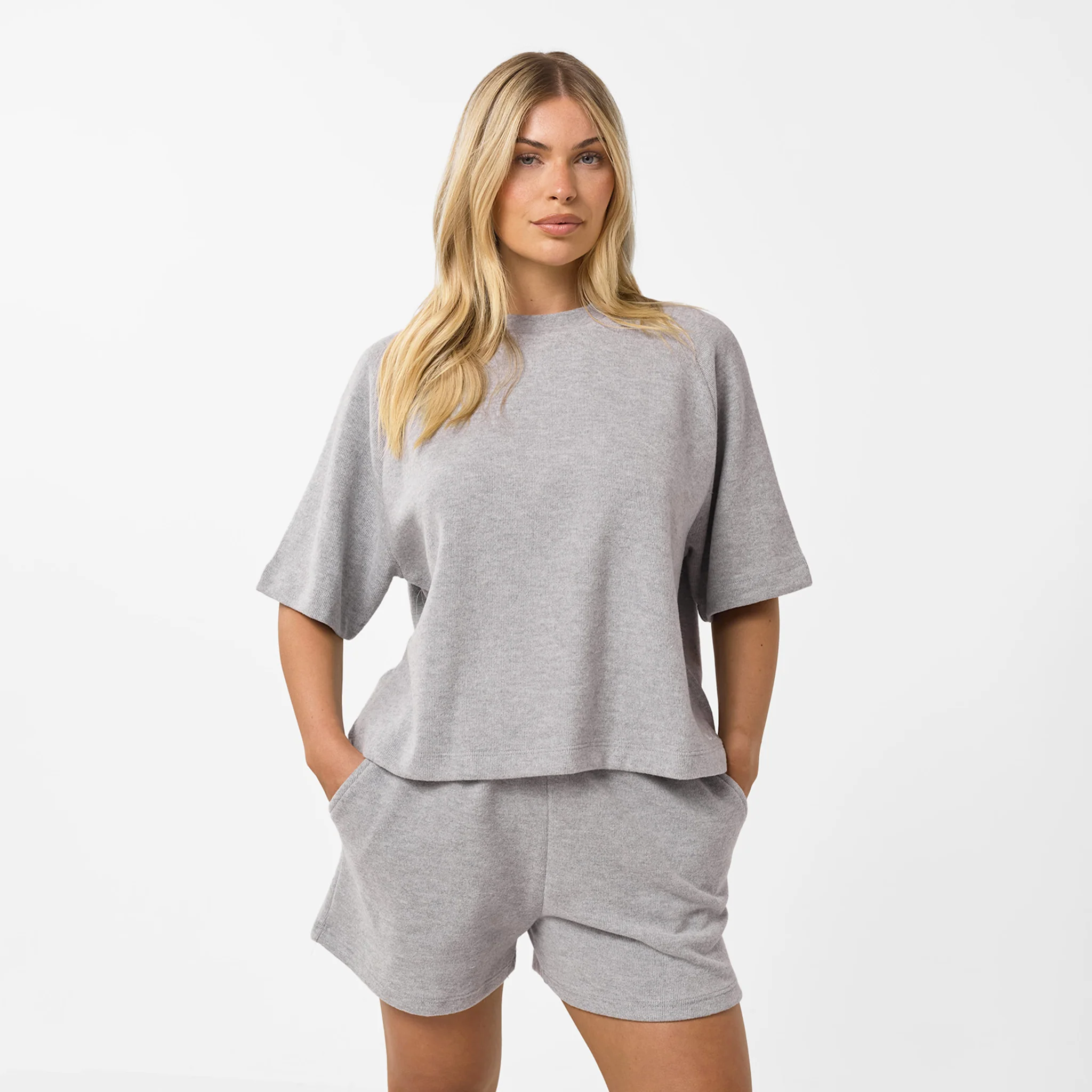 Soft Knit Twinset | Grey Marl - Image 4