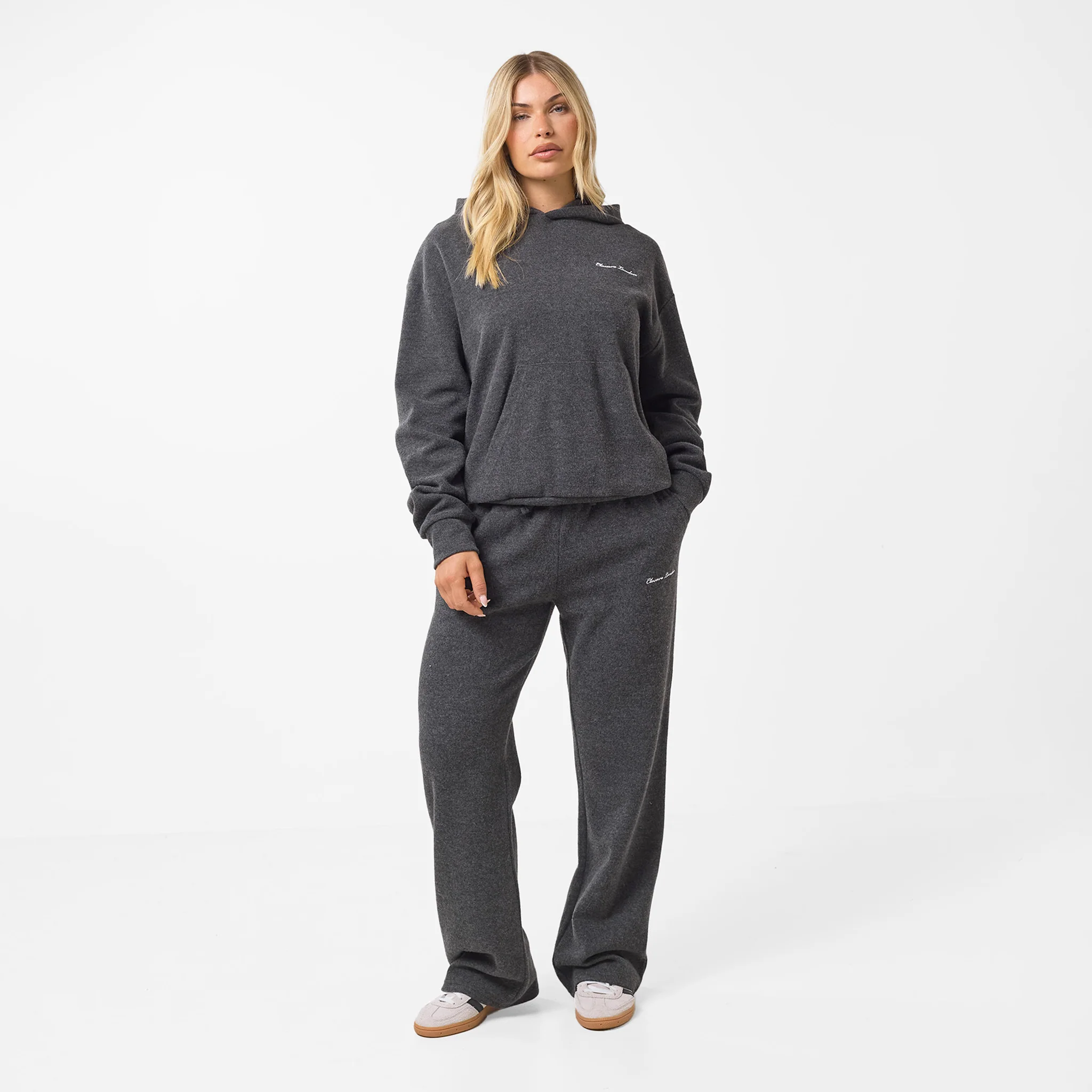 Soft Knit Tracksuit | Charcoal - Image 6