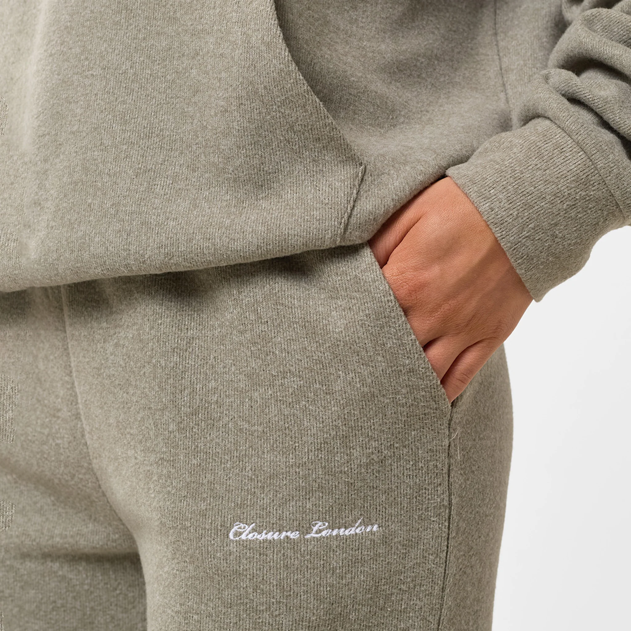 Soft Knit Tracksuit I Dark Olive - Image 6