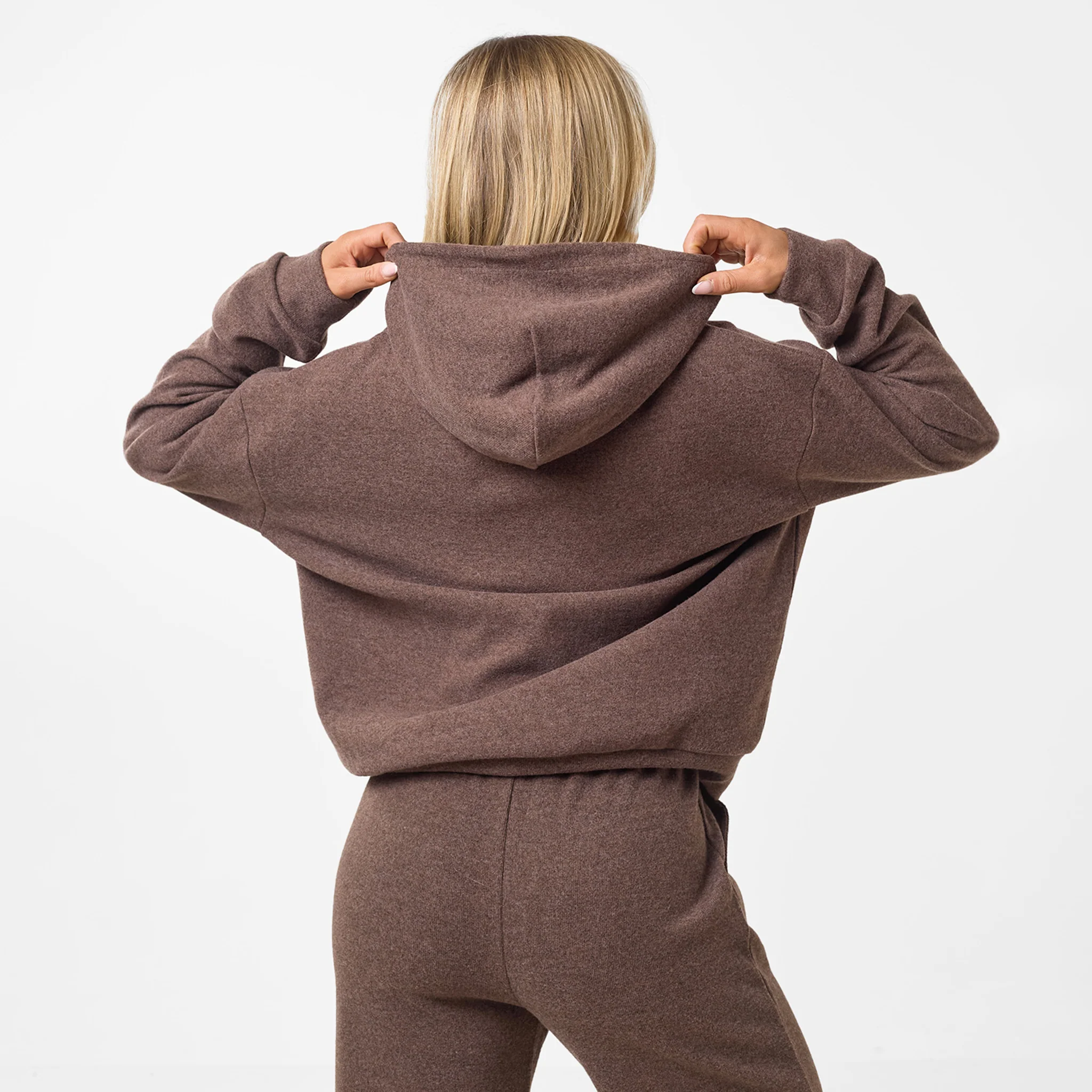 Soft Knit Tracksuit I Coffee - Image 5