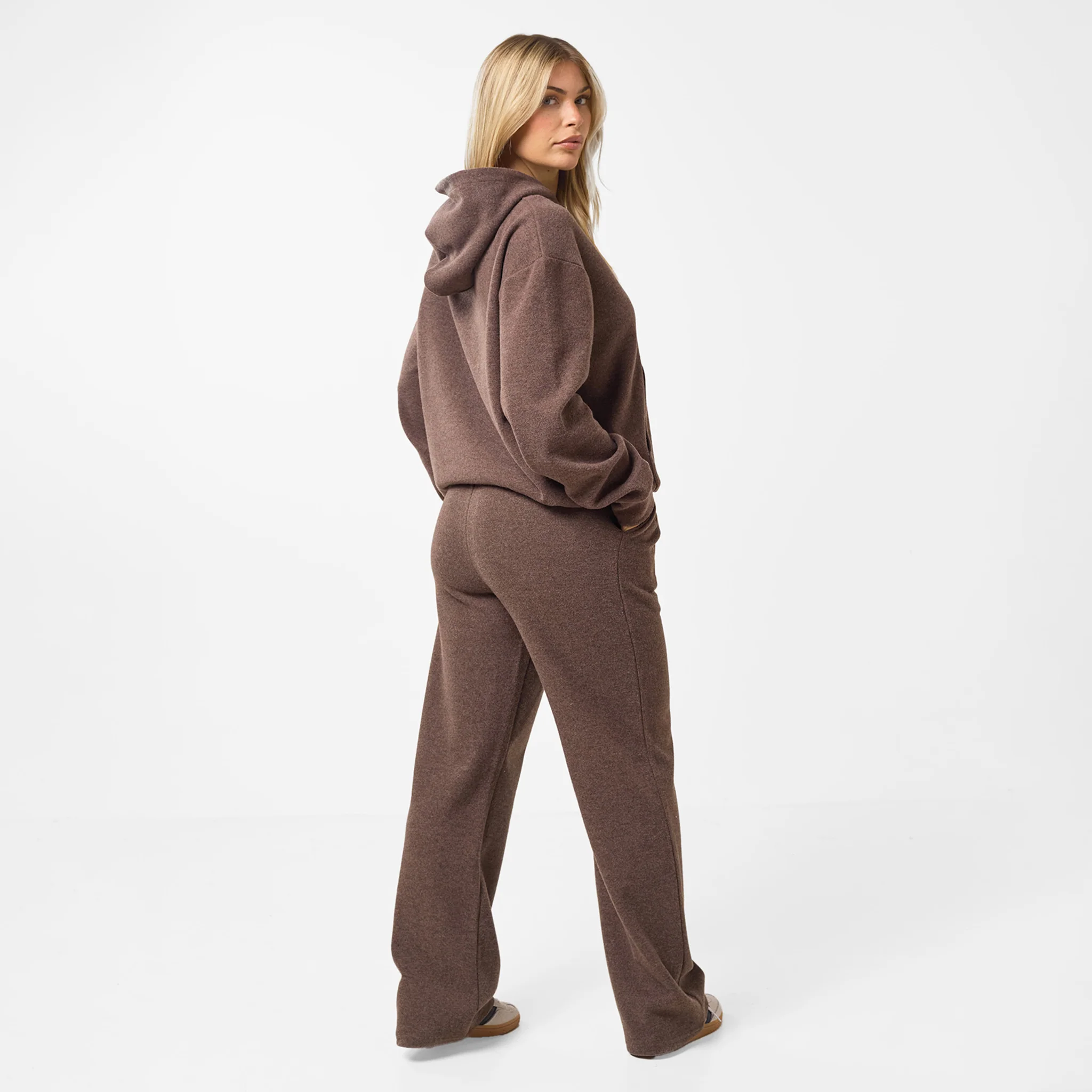 Soft Knit Tracksuit I Coffee - Image 7
