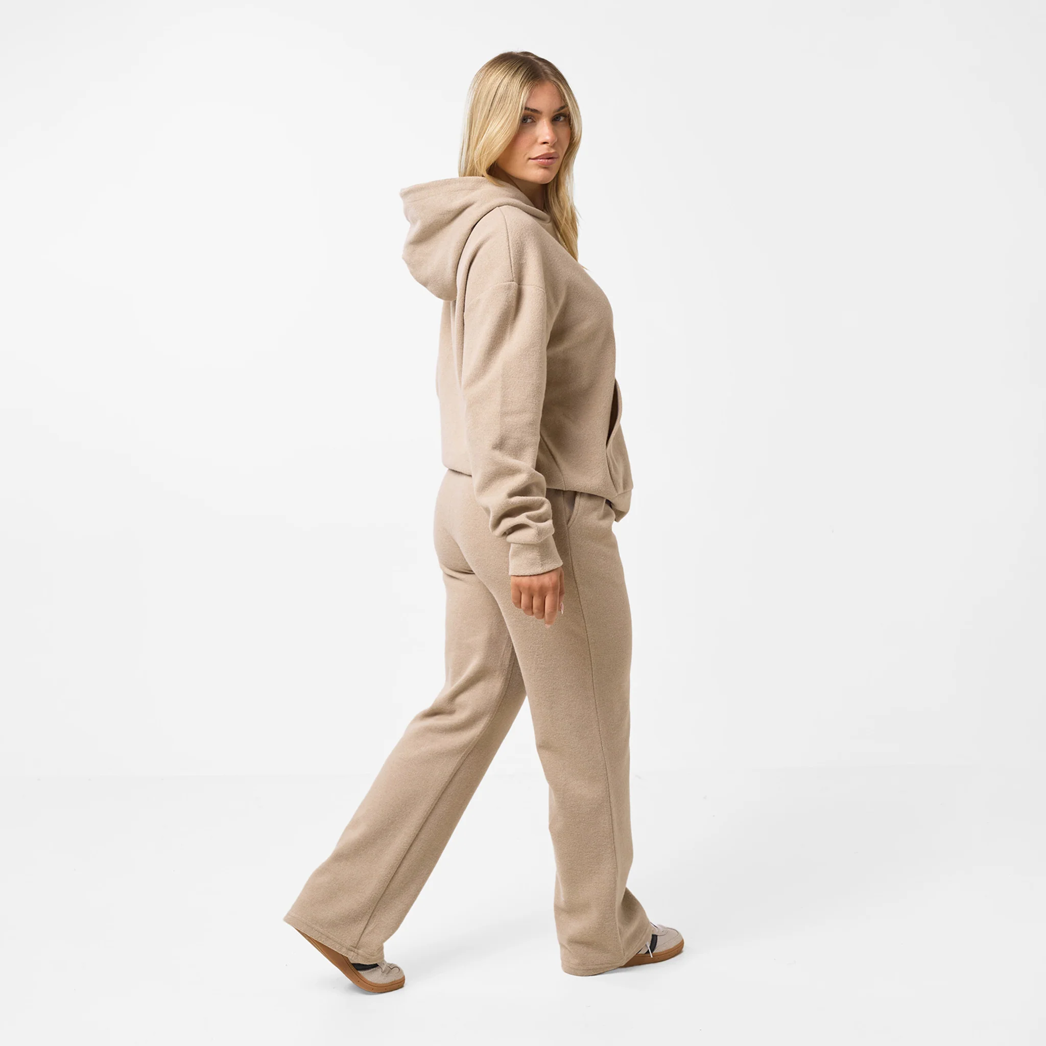 Soft Knit Tracksuit I Tan - Image 7