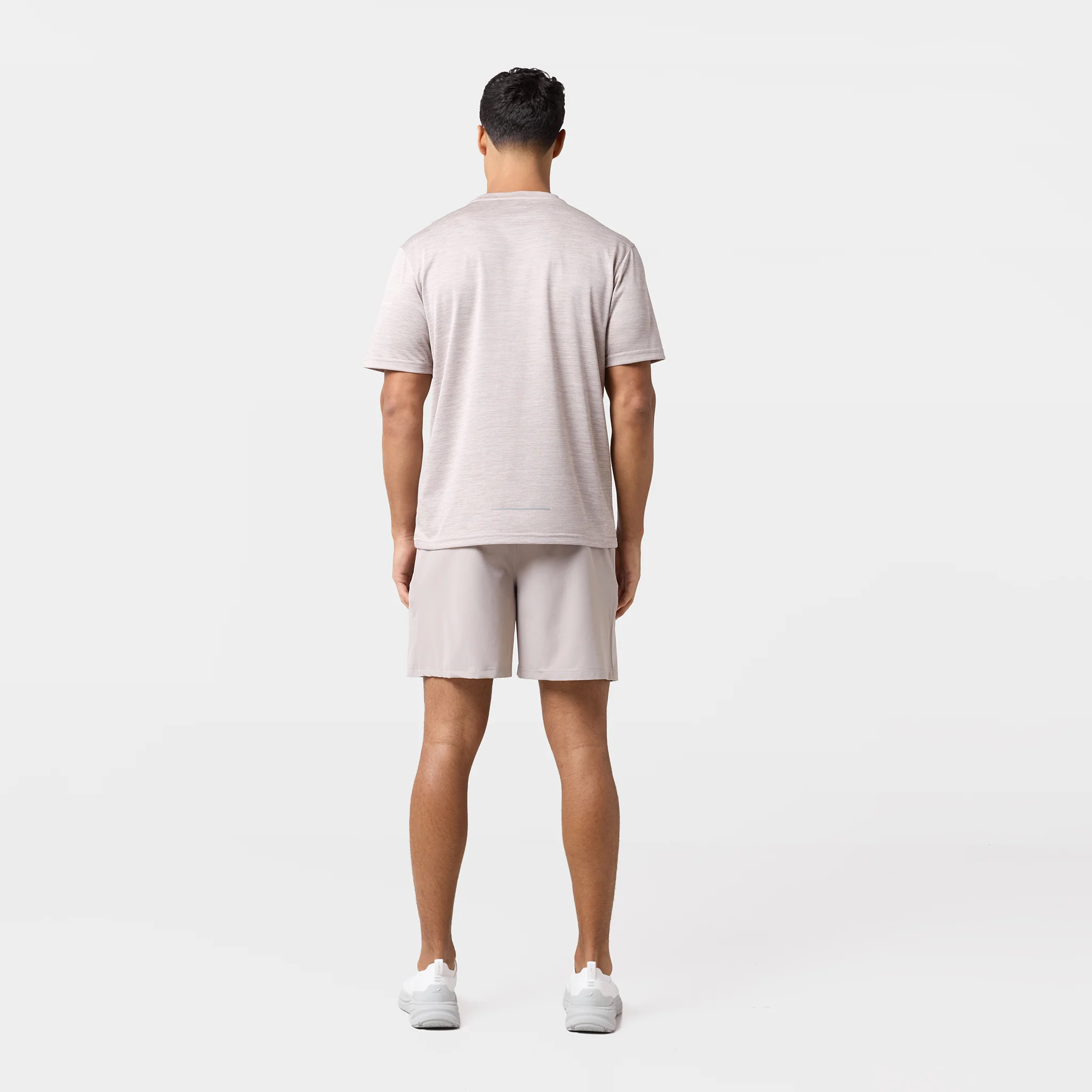 Space Dye Performance T-Shirt | Fossil Marl - Image 7