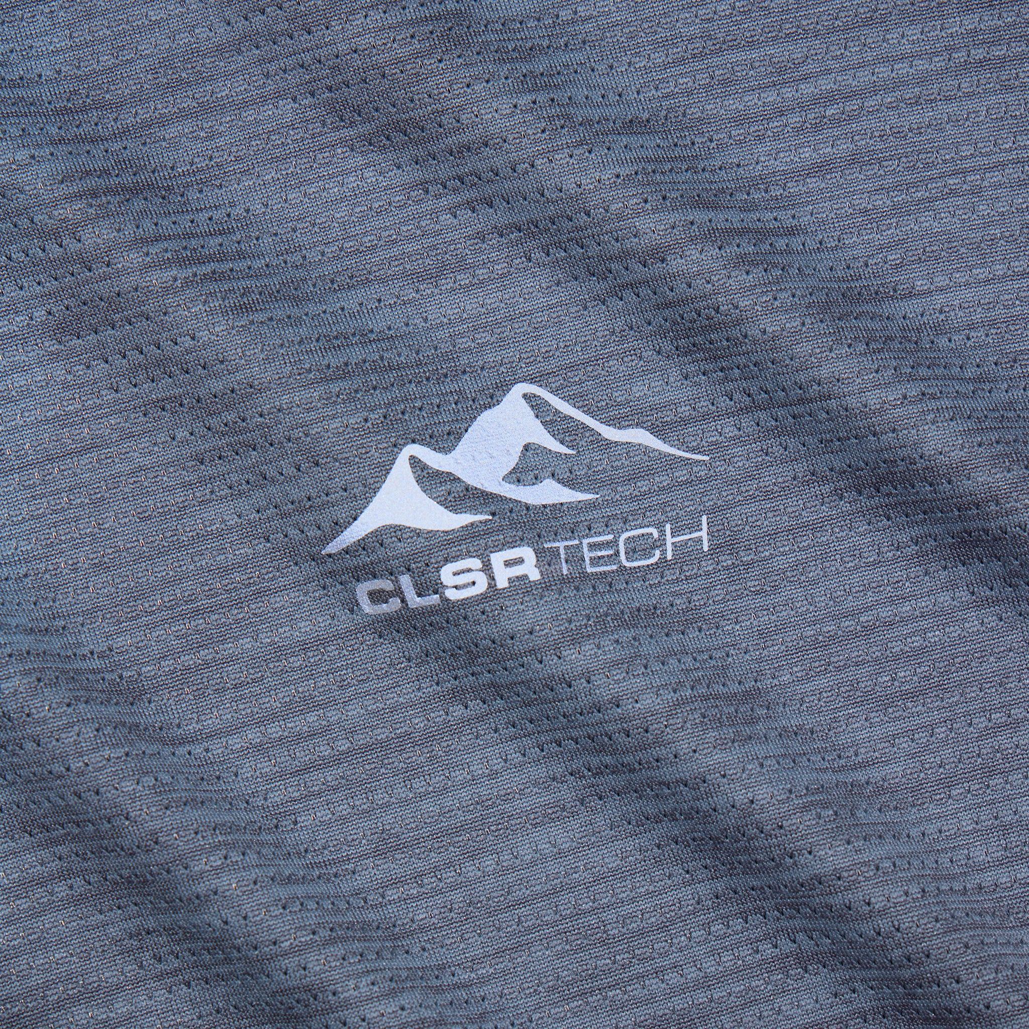 Space Dye Performance T-Shirt | Slate Blue Marl - Image 3