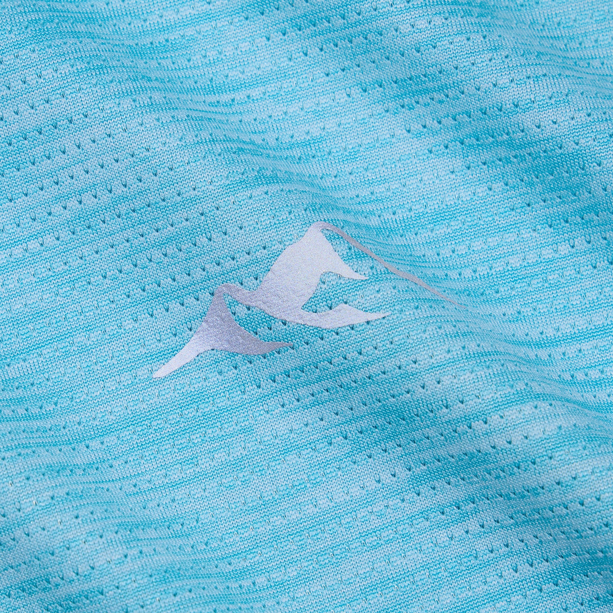 Space Dye Performance Twinset | Aqua Blue/Iron Grey - Image 2