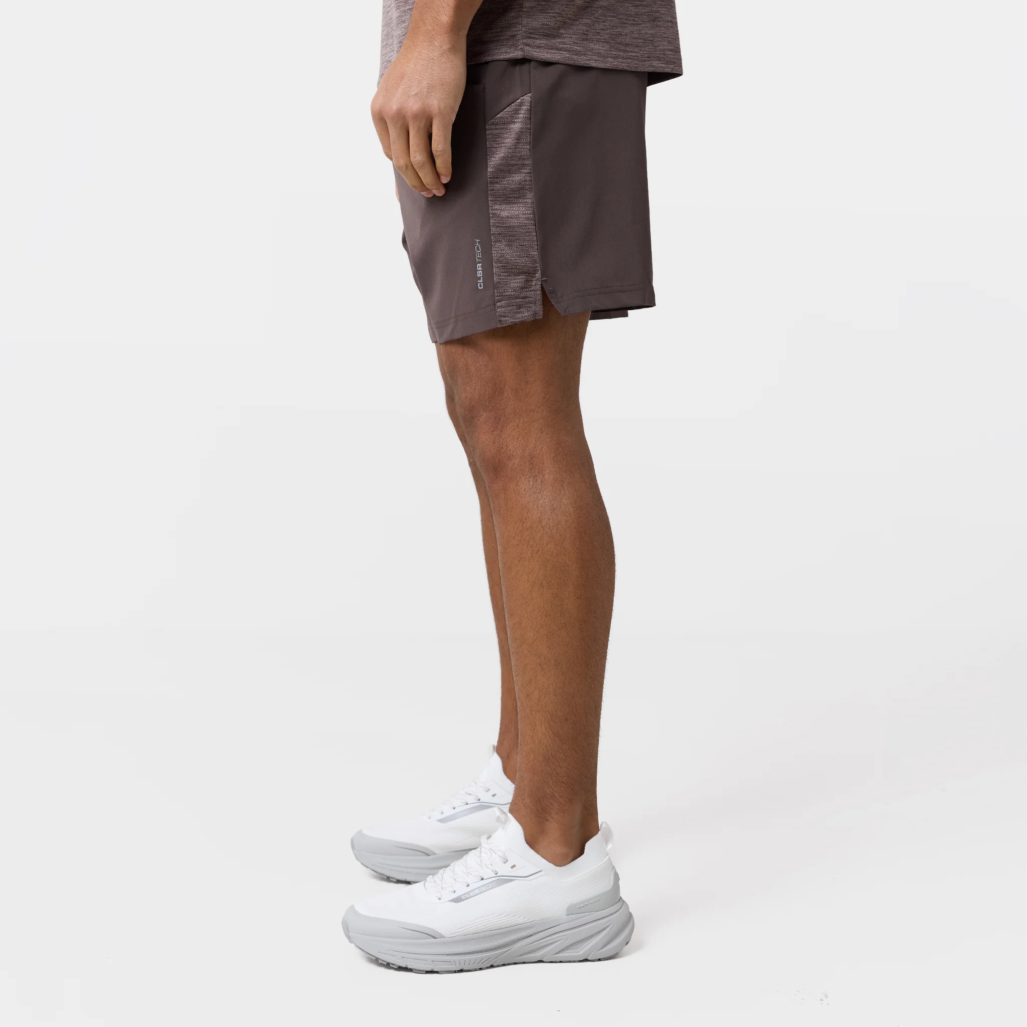 Space Dye Performance Twinset | Brown - Image 7