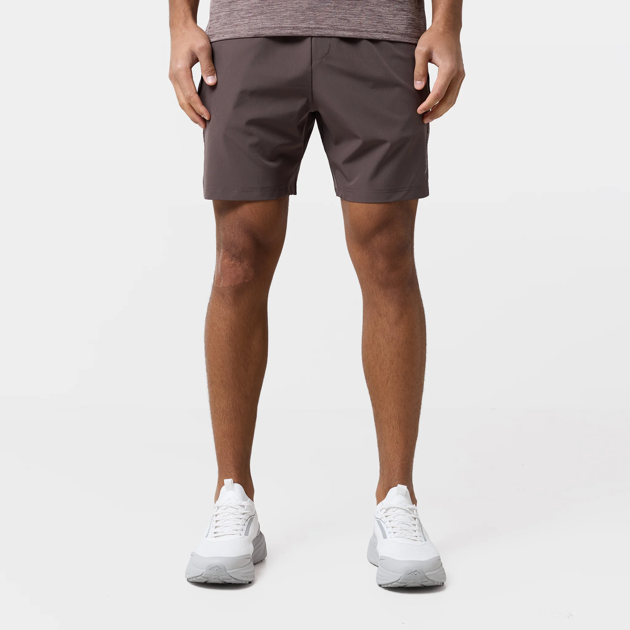 Space Dye Performance Twinset | Brown - Image 9