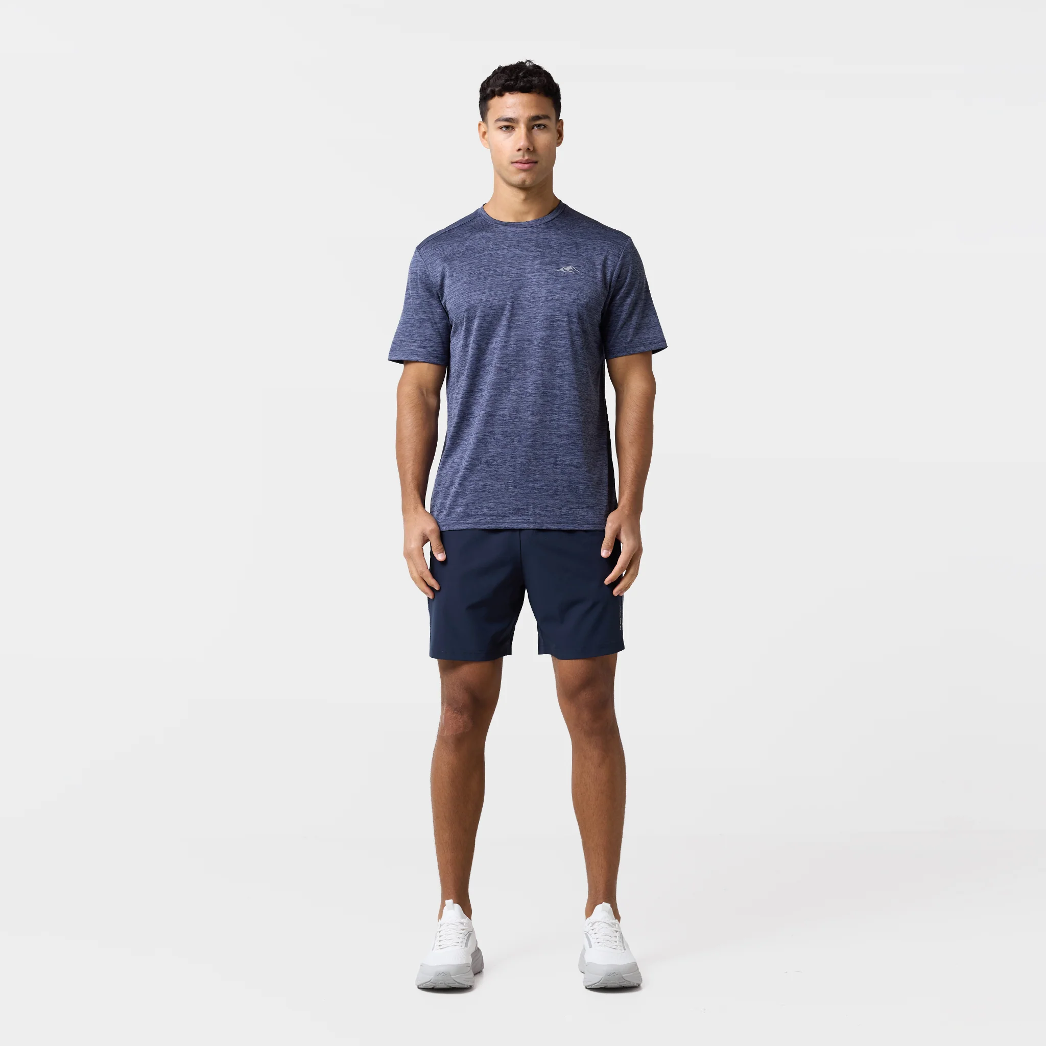 Space Dye Performance Twinset | Navy - Image 8