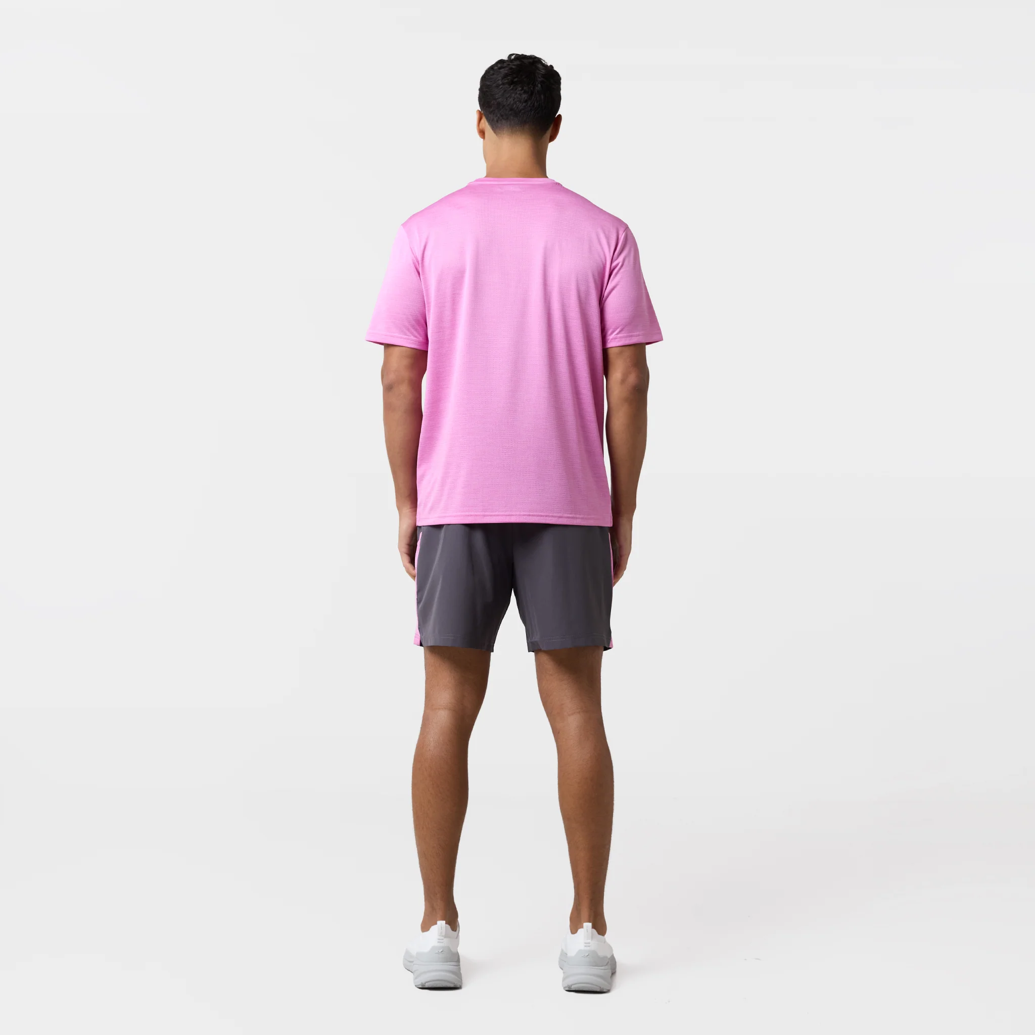 Space Dye Performance Twinset | Vibrant Pink/Charcoal - Image 10