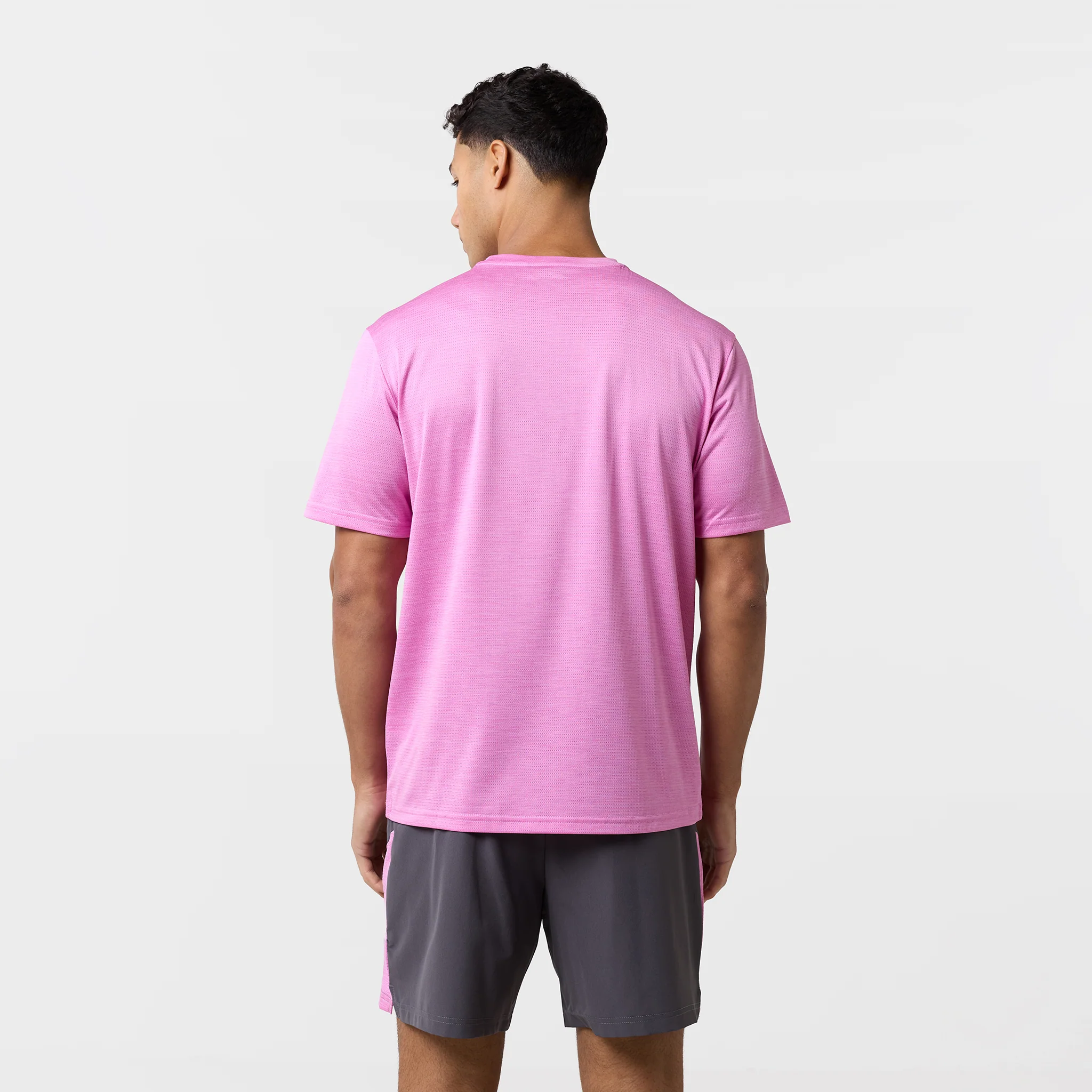 Space Dye Performance Twinset | Vibrant Pink/Charcoal - Image 11