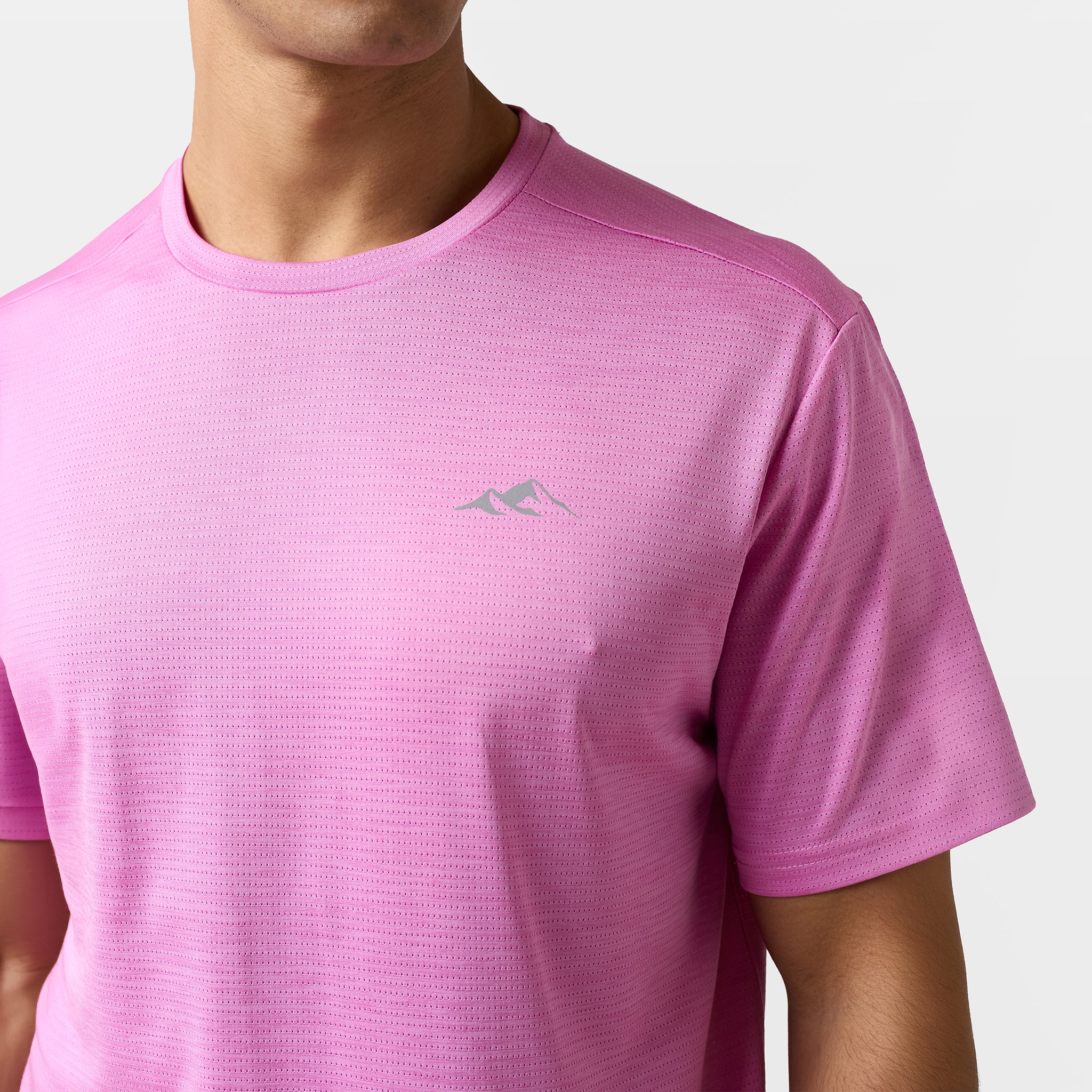 Space Dye Performance Twinset | Vibrant Pink/Charcoal - Image 4