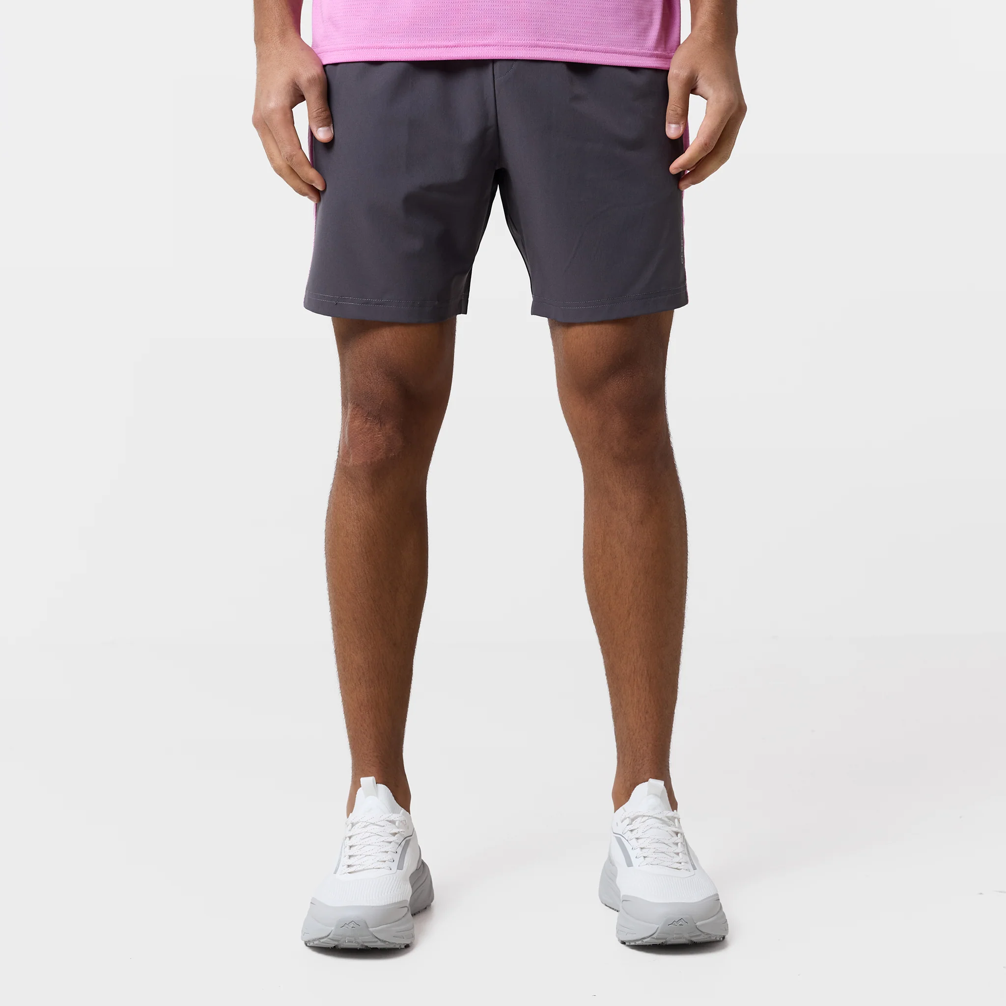 Space Dye Performance Twinset | Vibrant Pink/Charcoal - Image 8
