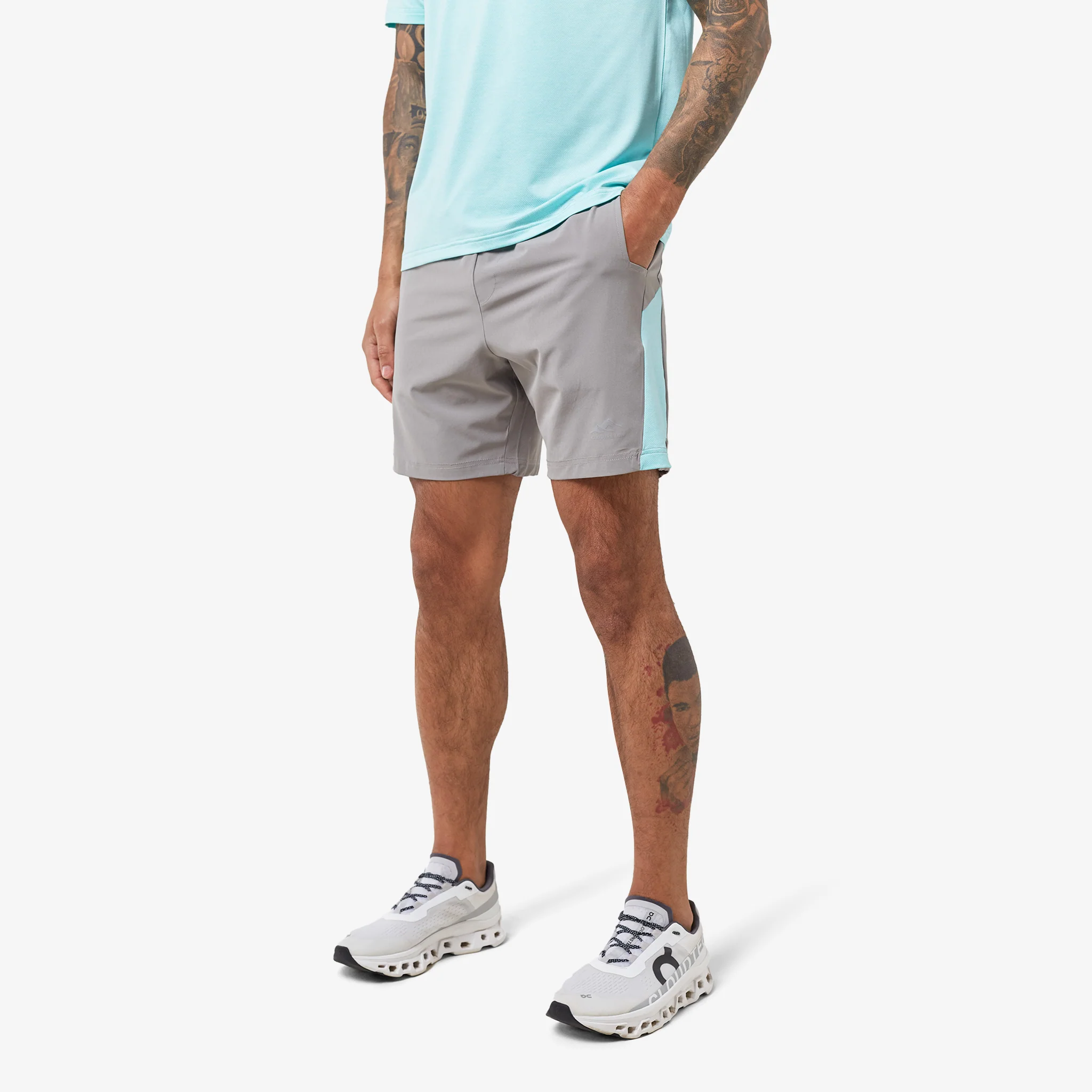 Space Dye Training Twinset | Aqua - Image 5