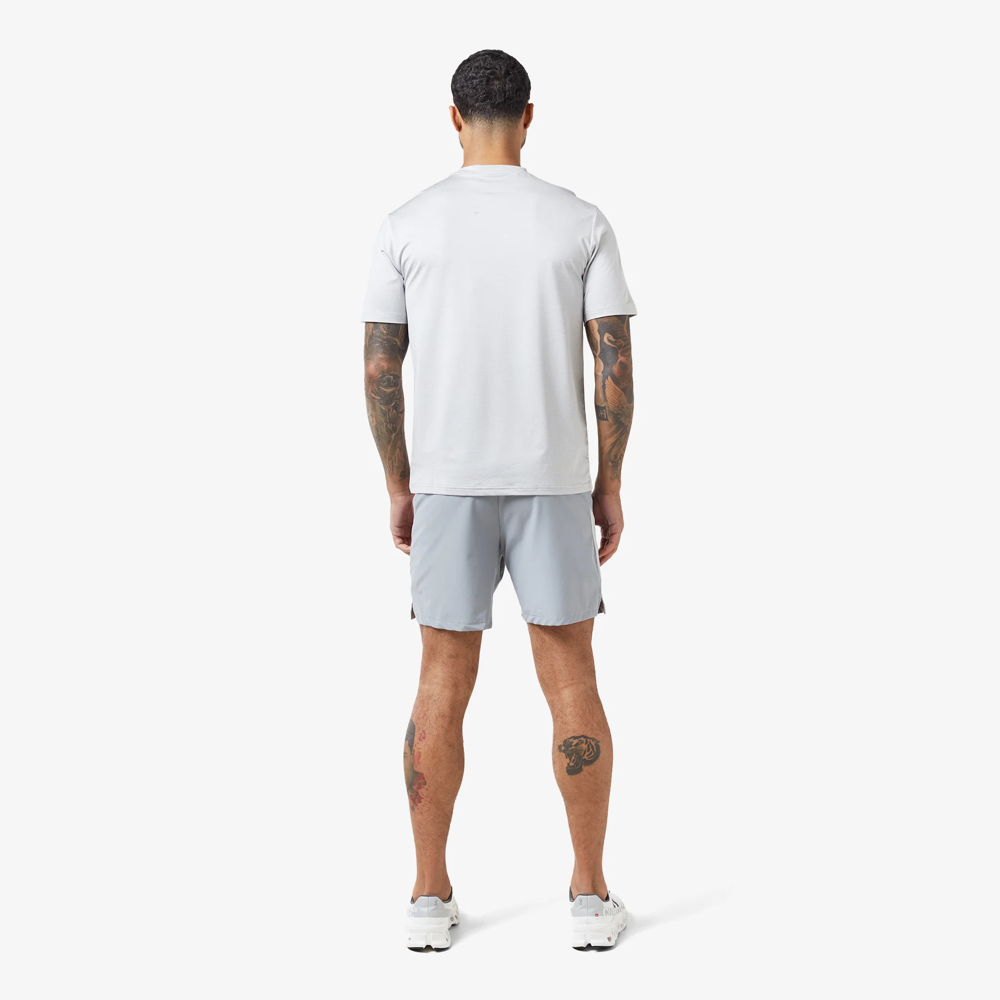 Space Dye Training Twinset | Ice Grey - Image 6