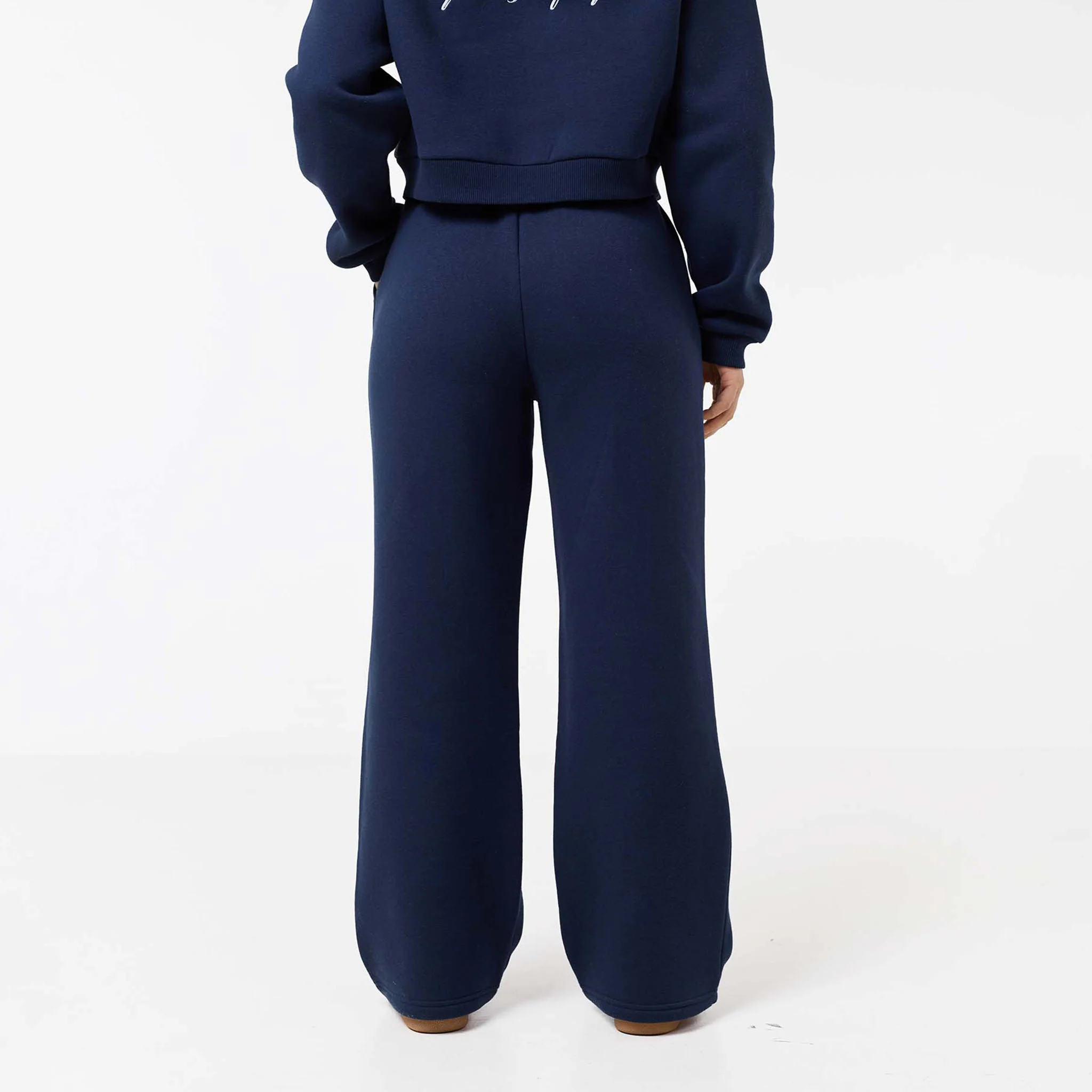 Stacked Crop Tracksuit | Navy - Image 8