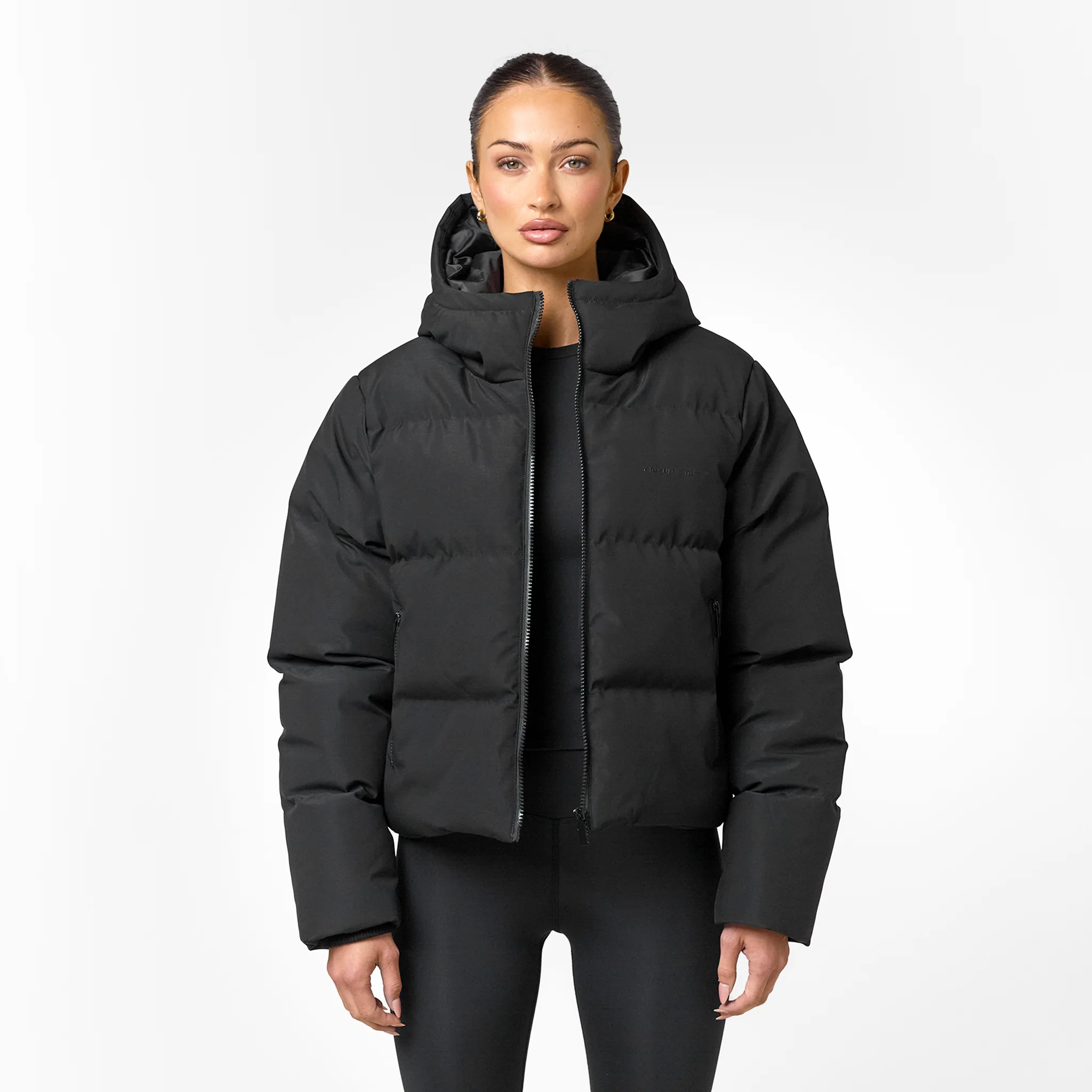 Storm Cuff Puffer | Black - Image 6