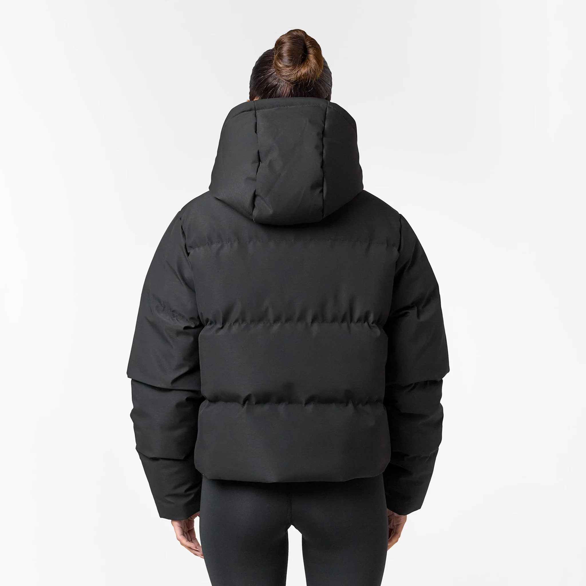 Storm Cuff Puffer | Black - Image 8