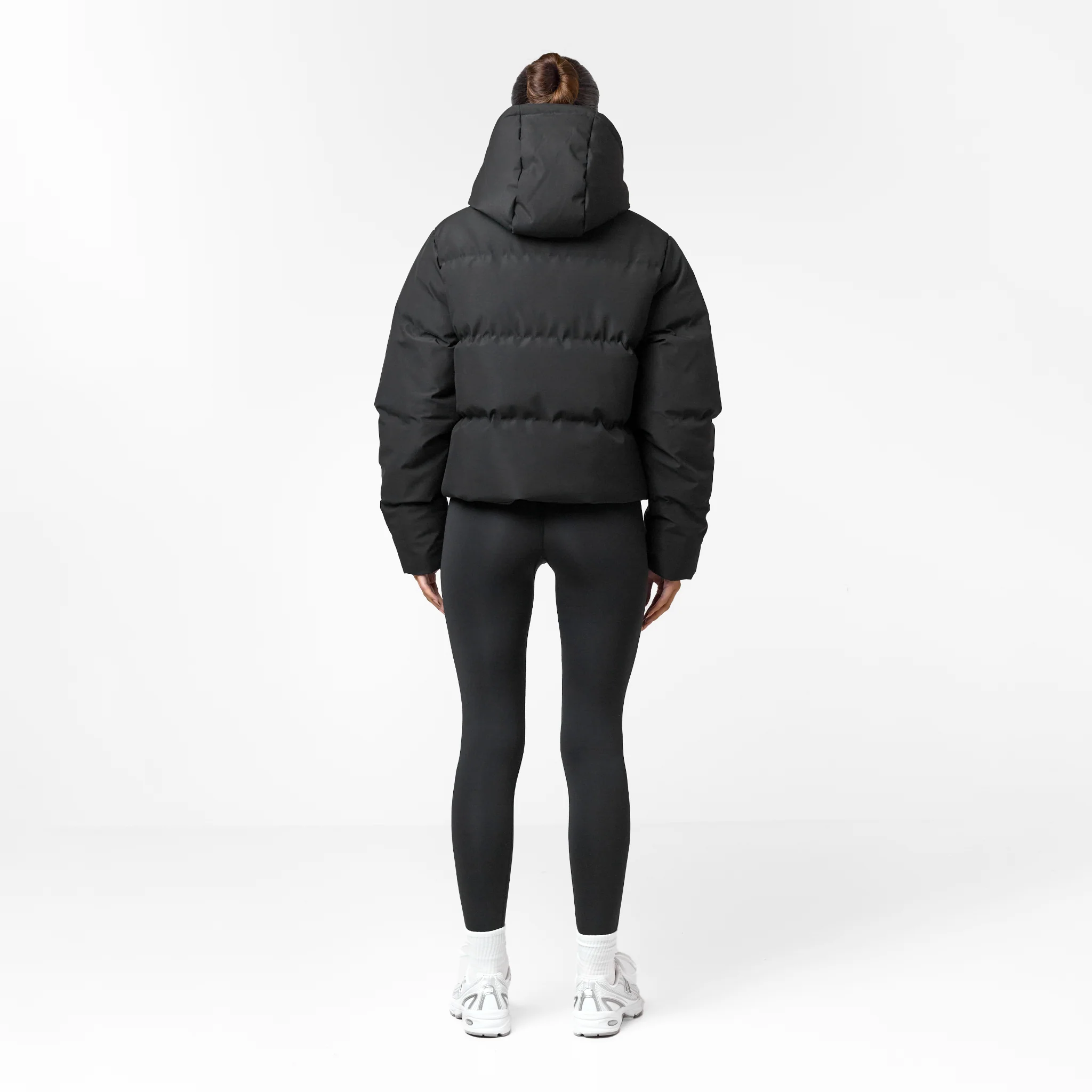 Storm Cuff Puffer | Black - Image 9