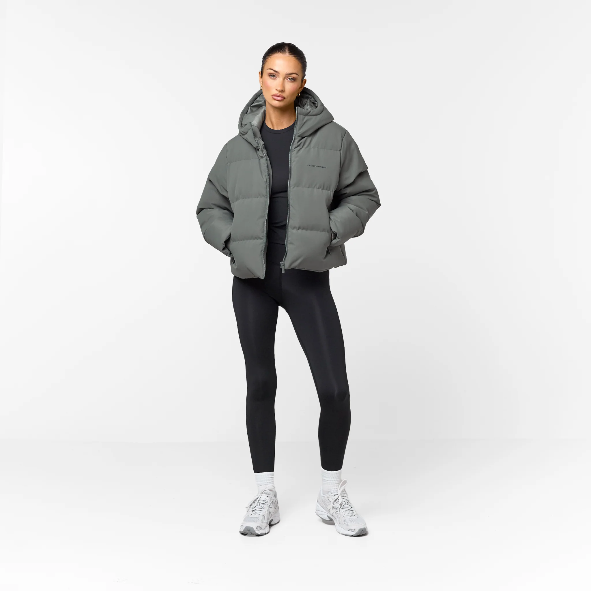 Storm Cuff Puffer | Olive - Image 10