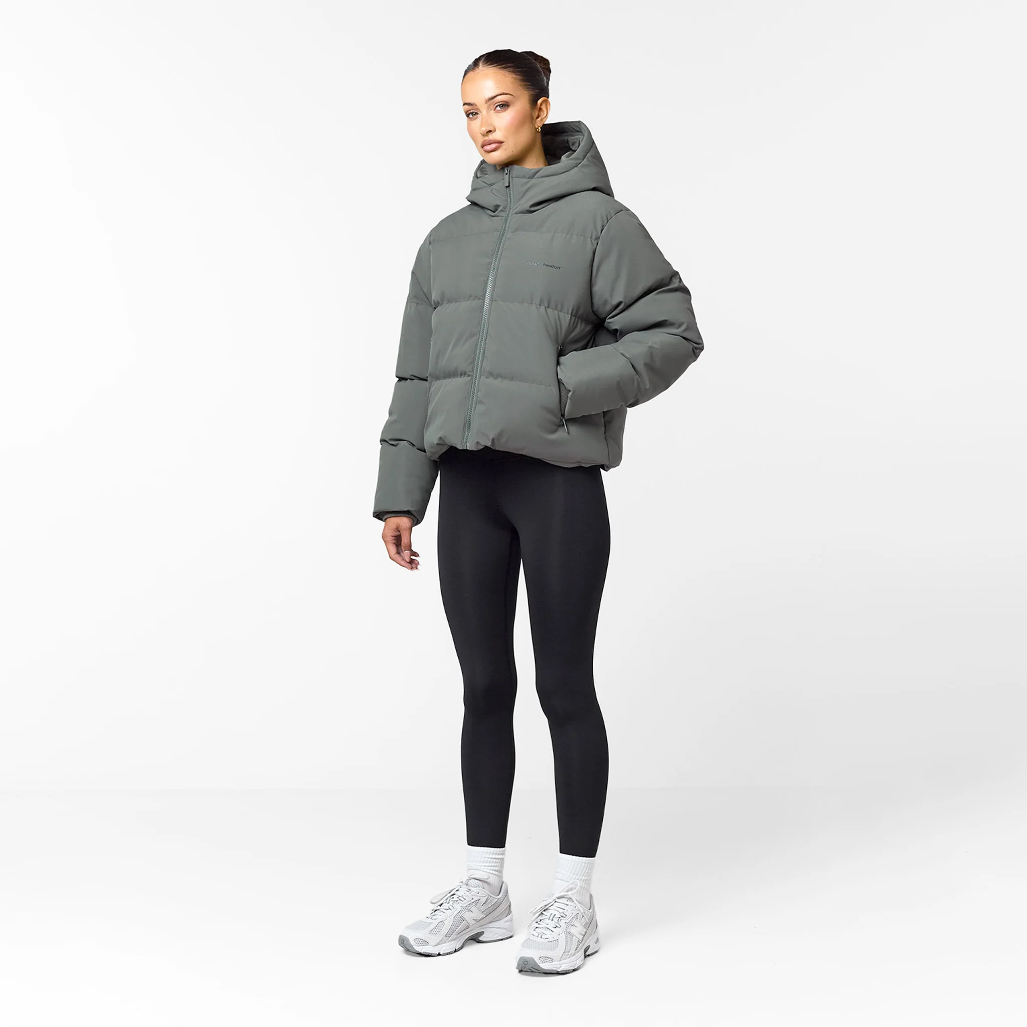 Storm Cuff Puffer | Olive - Image 2