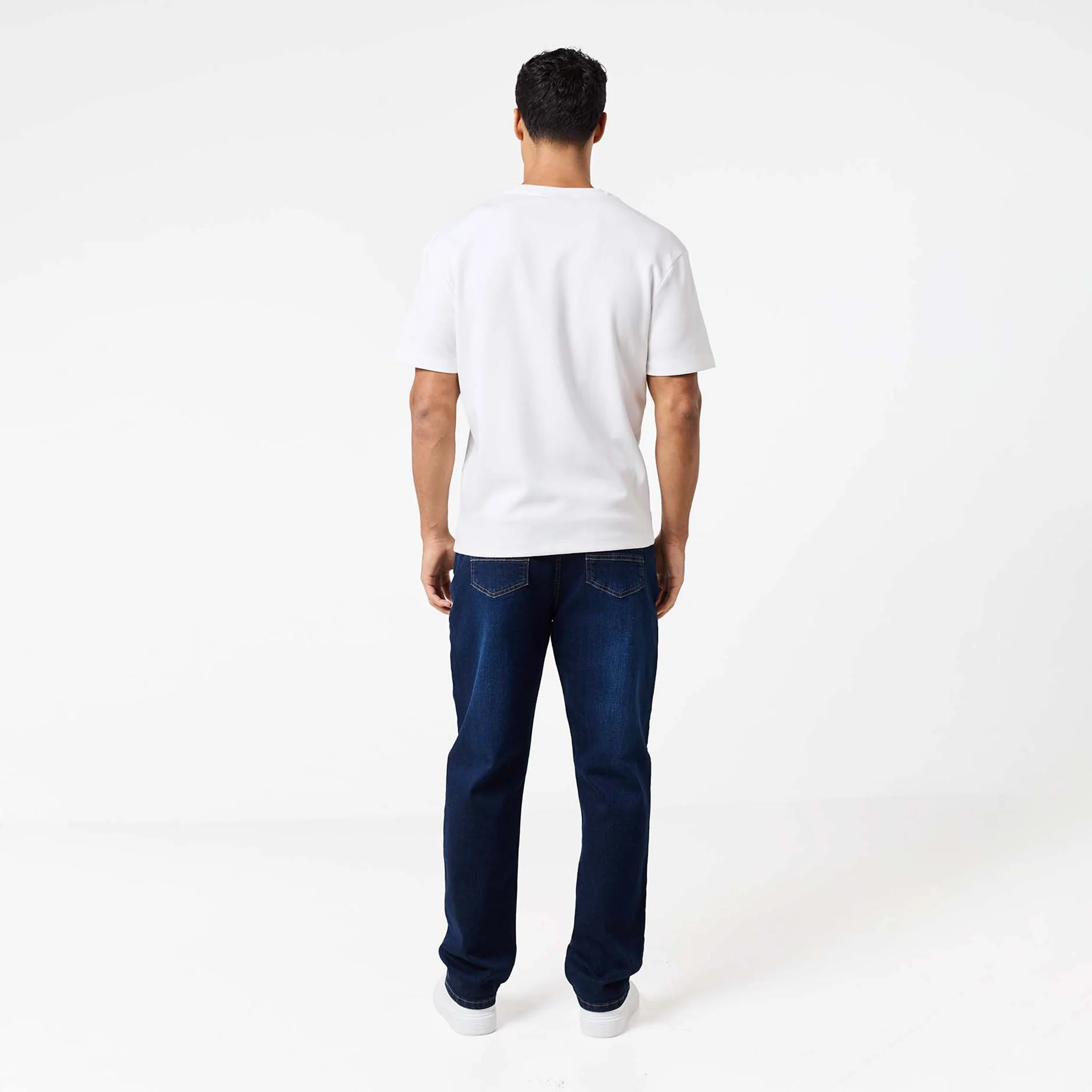 Straight Leg Denim Jean | Dark Blue - Image 7