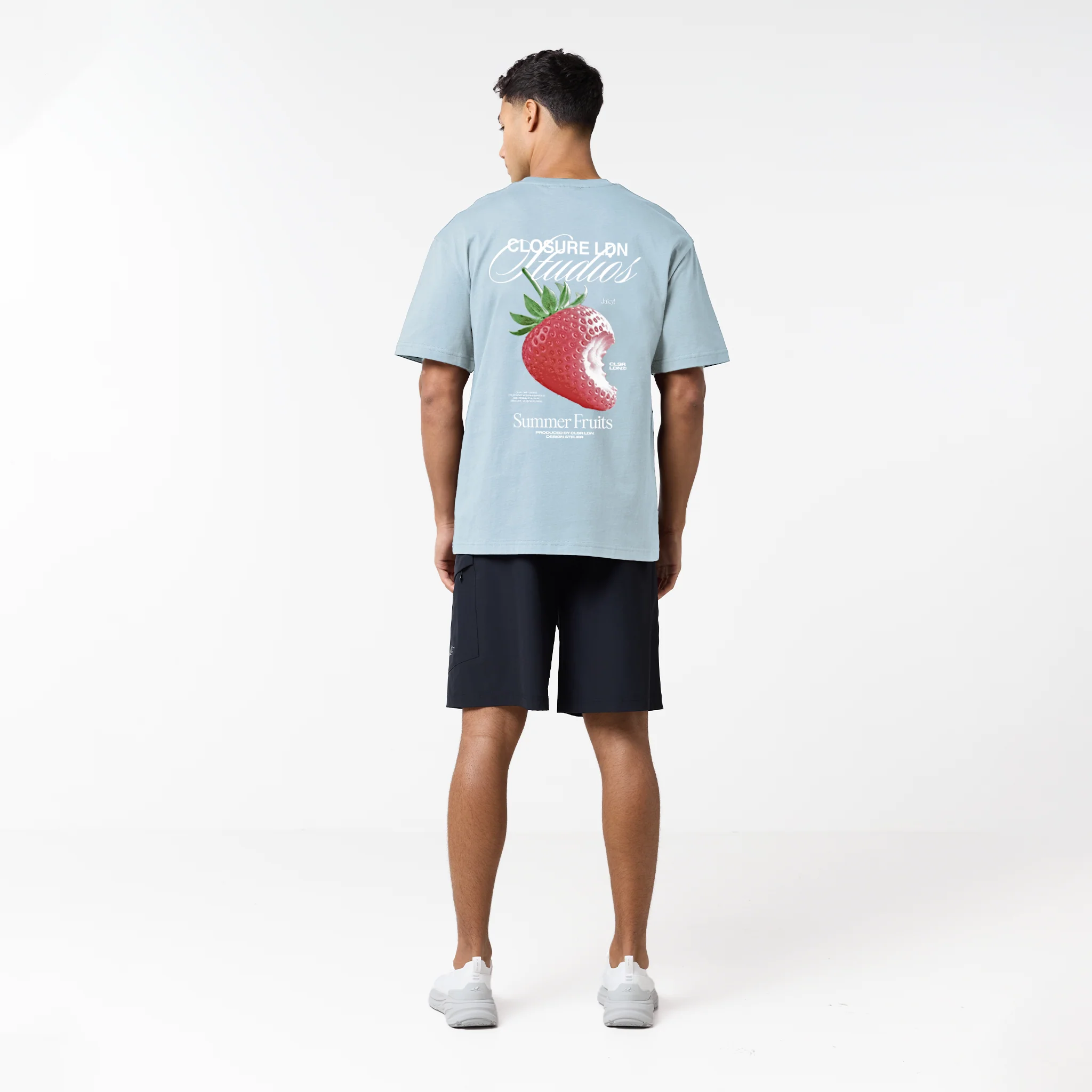 Strawberry Studios T-Shirt | Sky Blue - Image 2