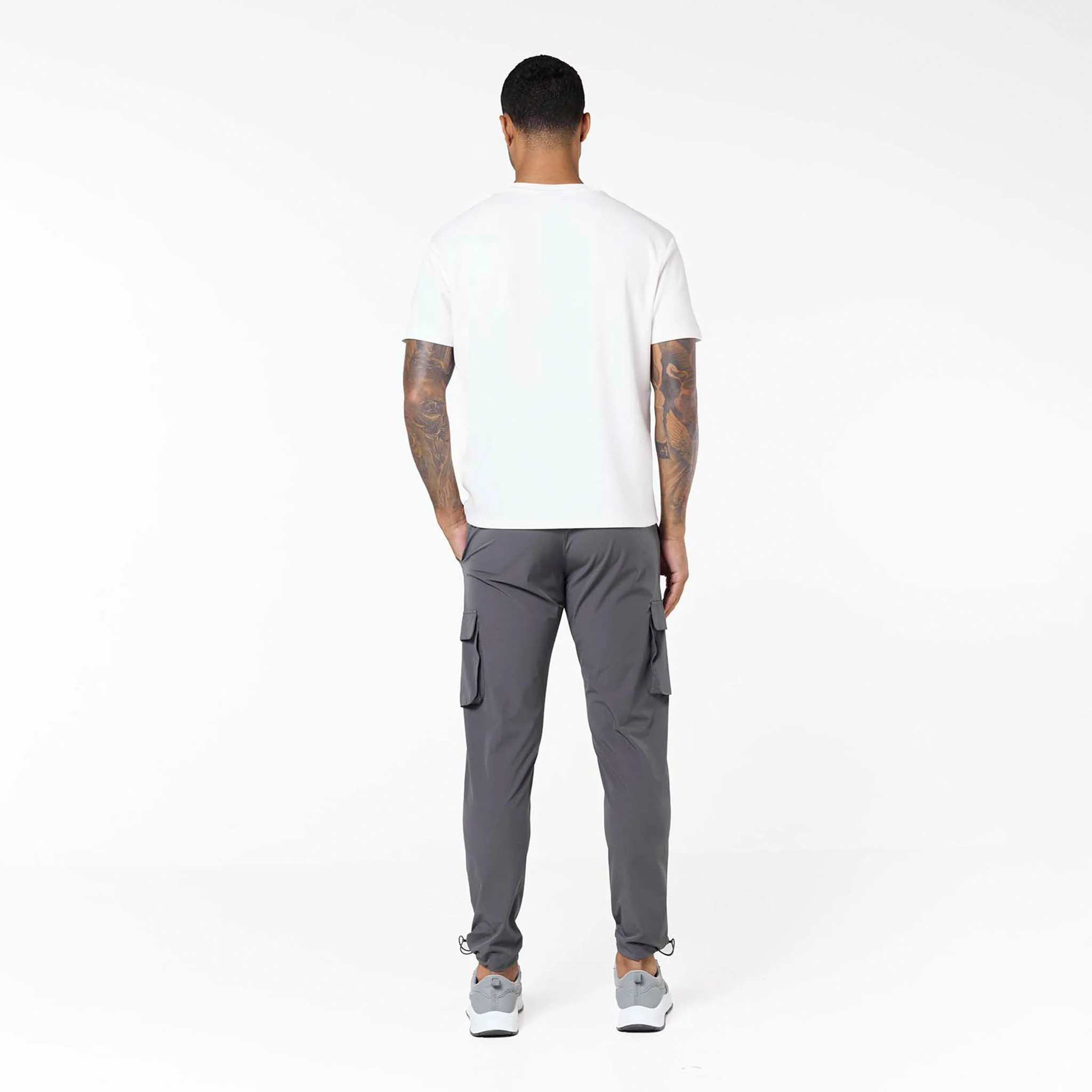 Stretch Tech Cargo Pant | Dark Grey - Image 6