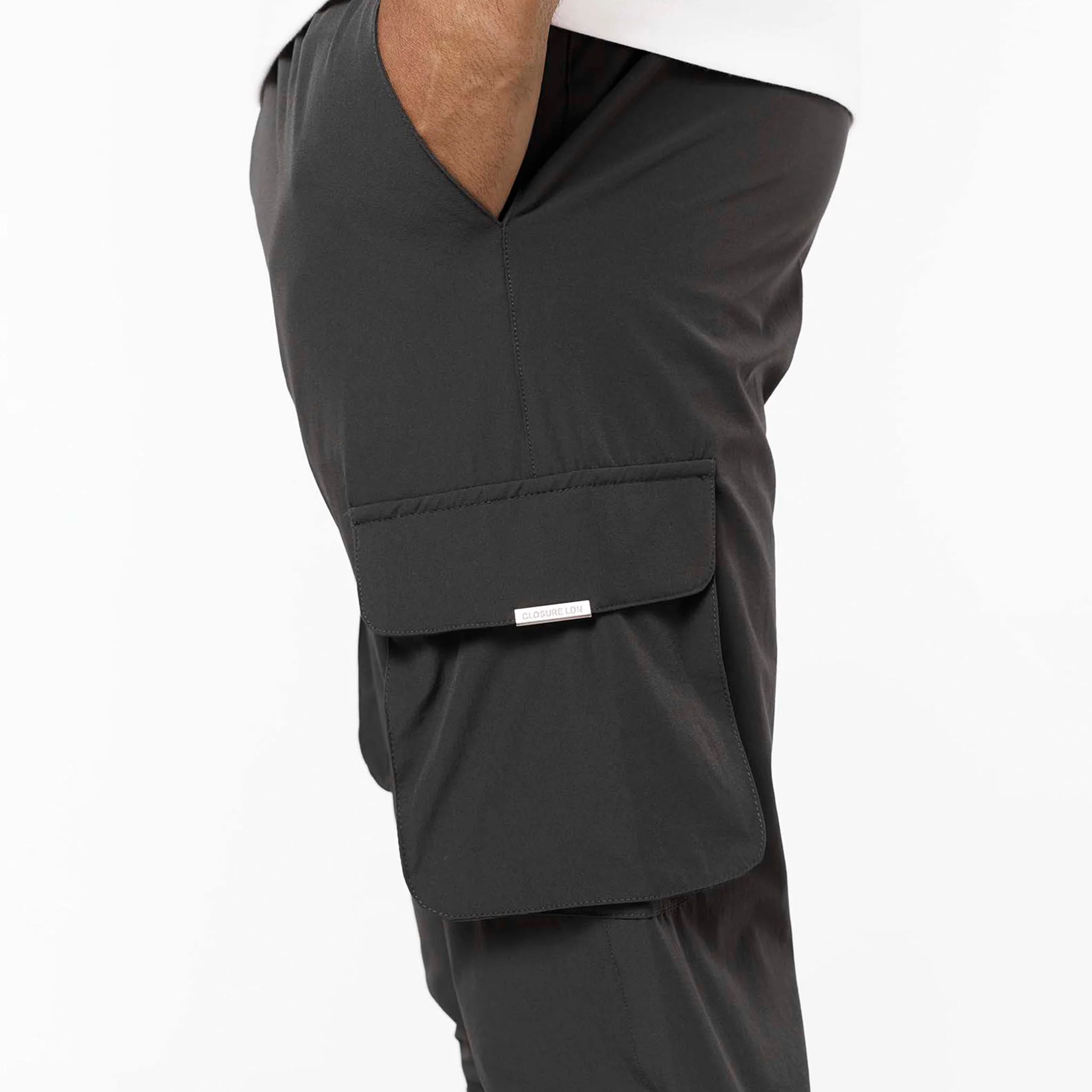 Stretch Tech Cargo Pant | Dark Olive - Image 3