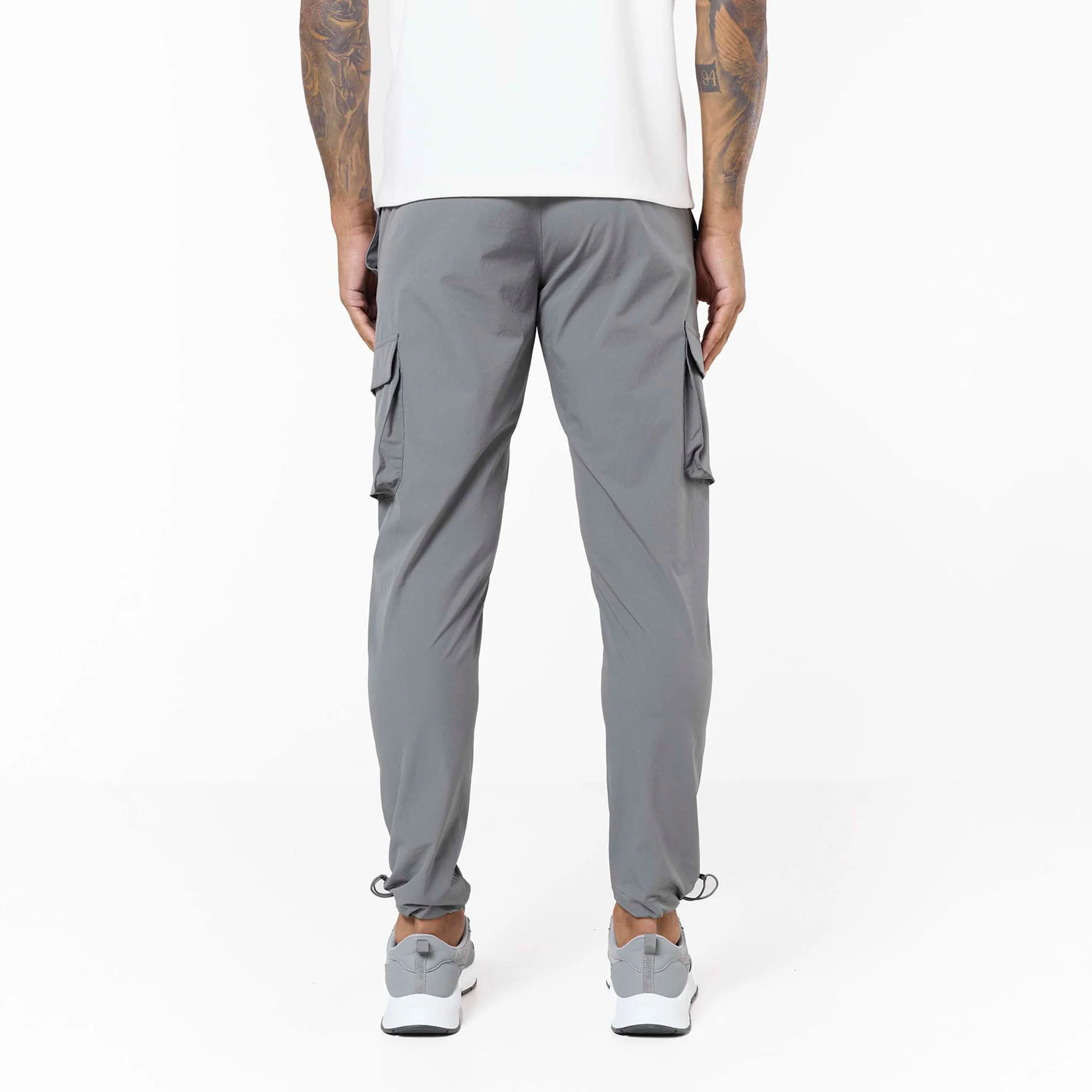 Stretch Tech Cargo Pant | Mid Grey - Image 6