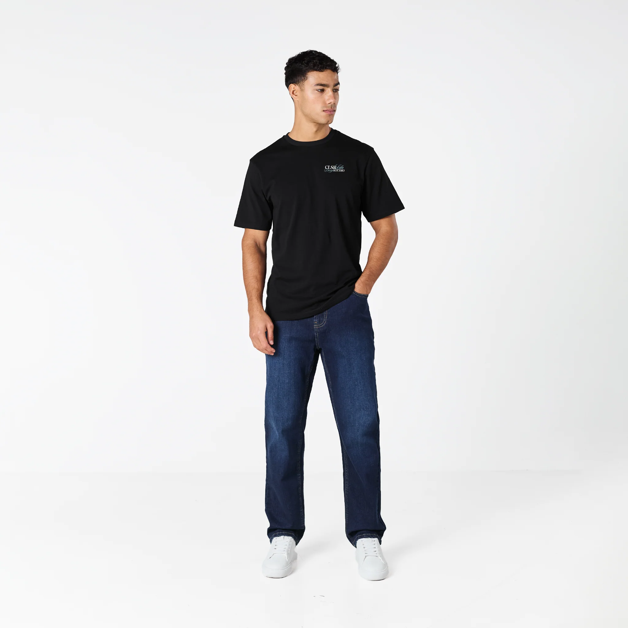Studio Relaxed T-Shirt | Black - Image 4