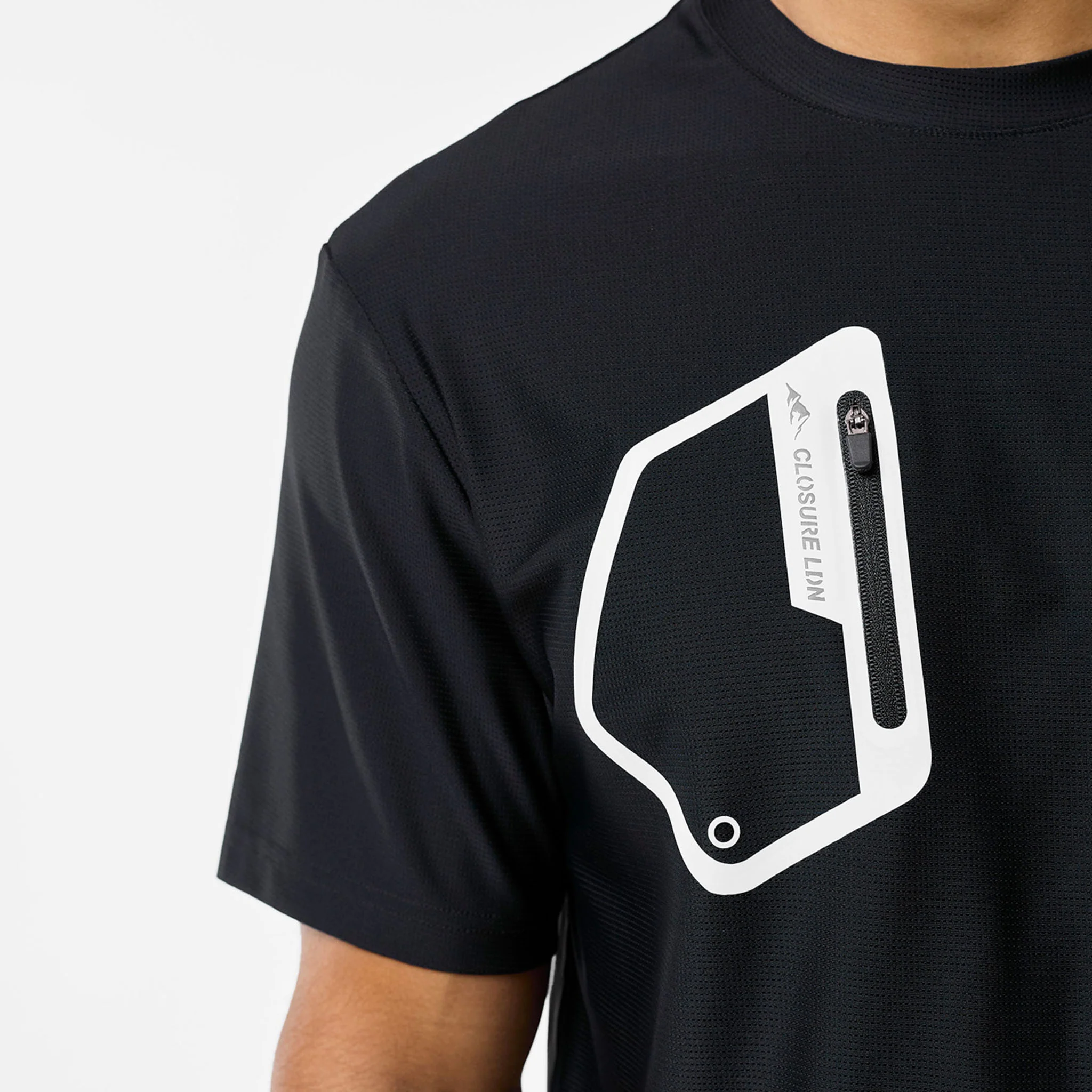 Tech Pocket T-Shirt | Black - Image 3