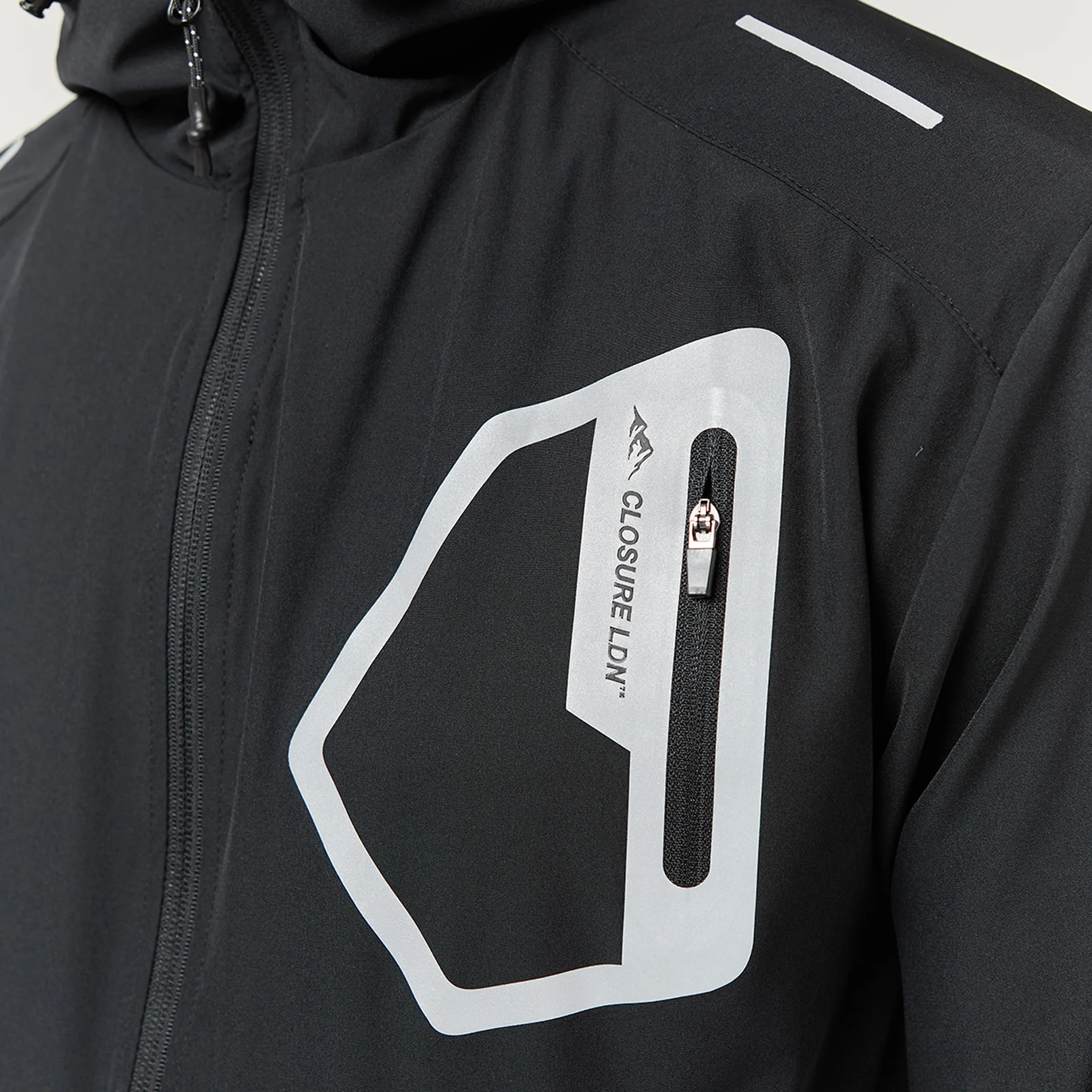 Tech Pocket Windbreaker | Black - Image 3