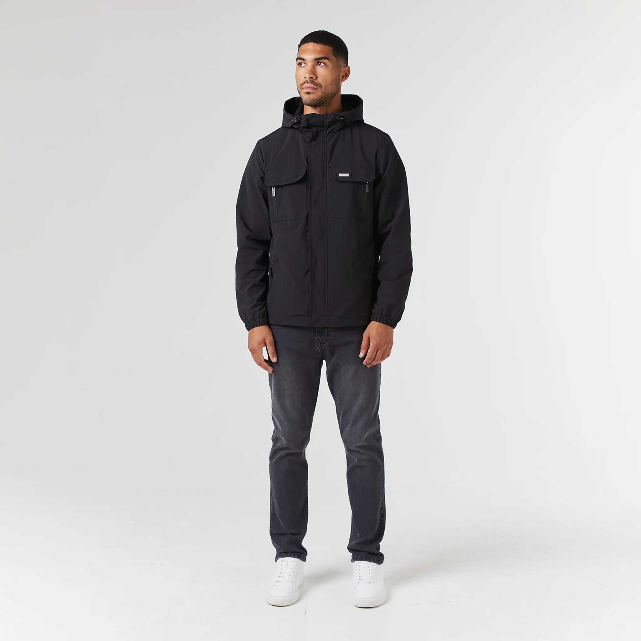 Tech Utility Jacket | Black - Image 8